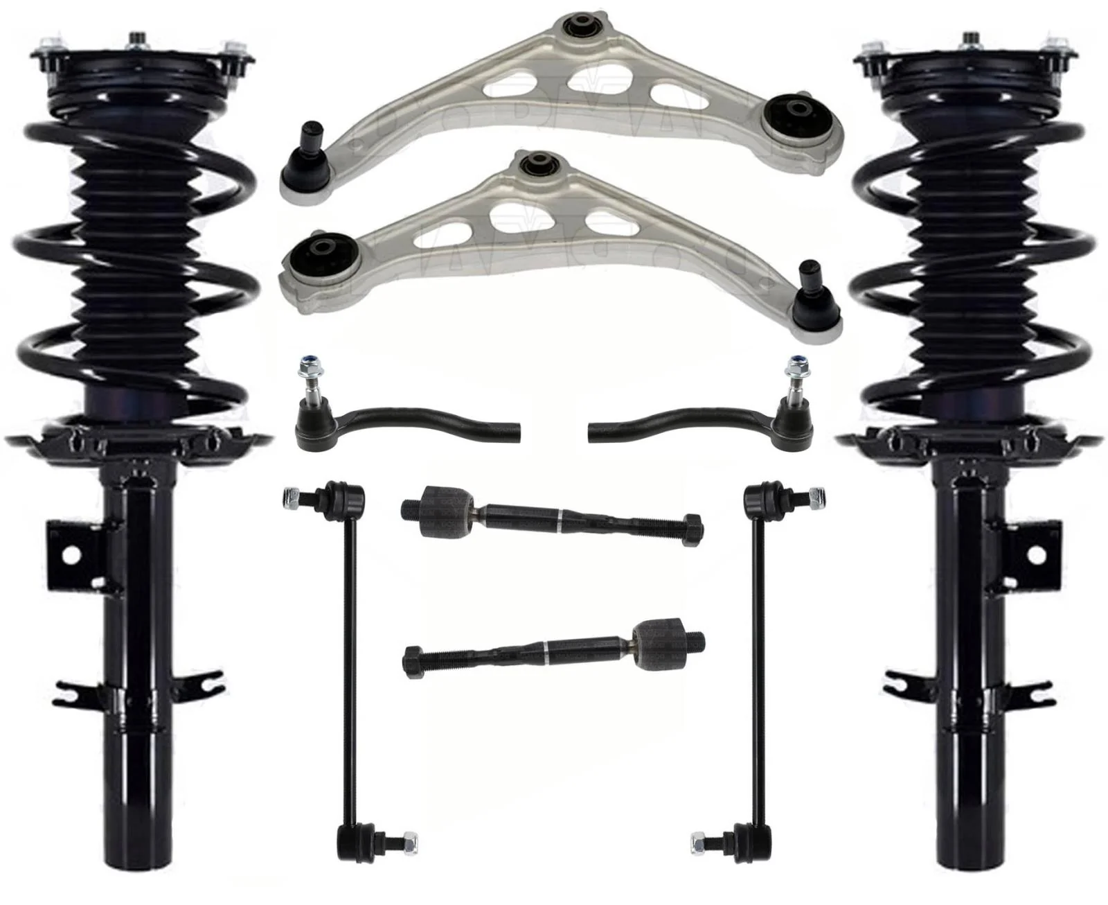 Front Struts Control Arms & Links Tie Rods For Altima Front Wheel Drive 19-24