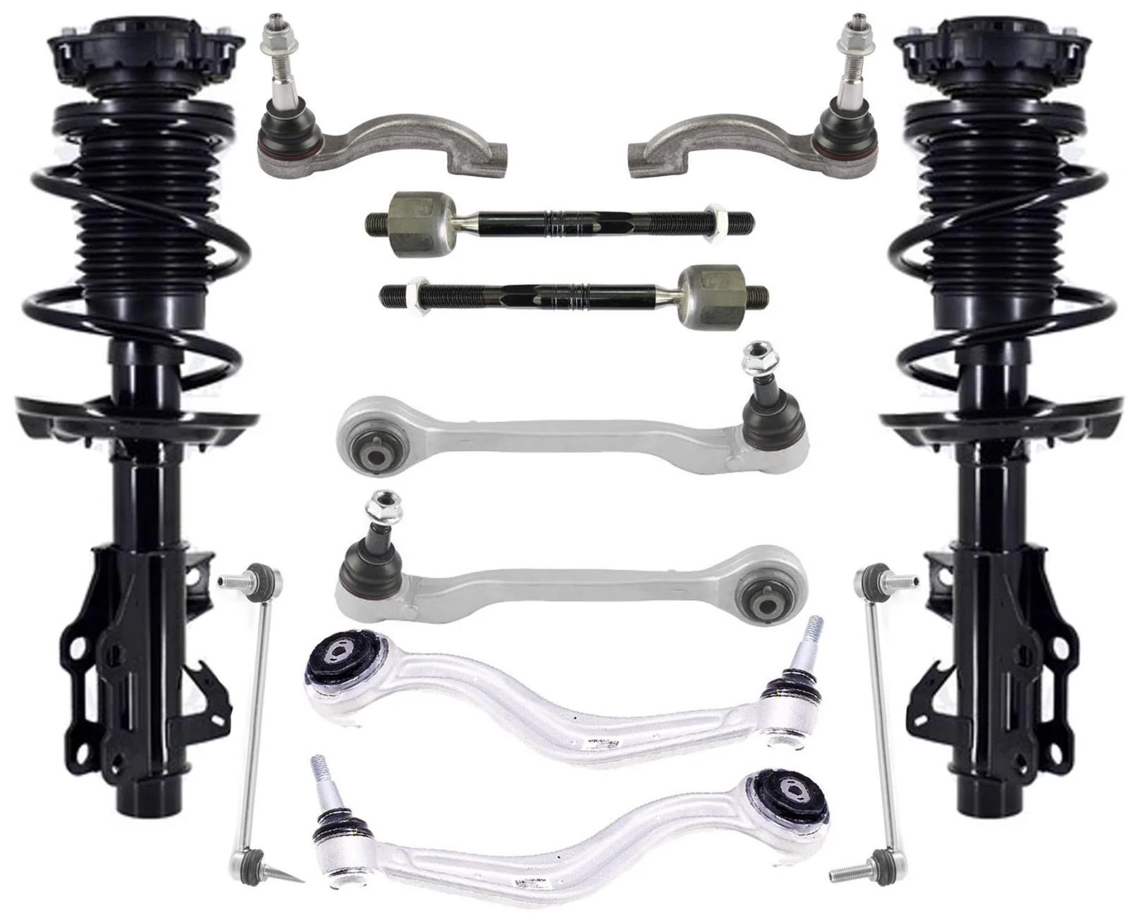 Front Struts Control Arms Tie Rods For Camaro SS 2016-22 W/O Variable Damping
