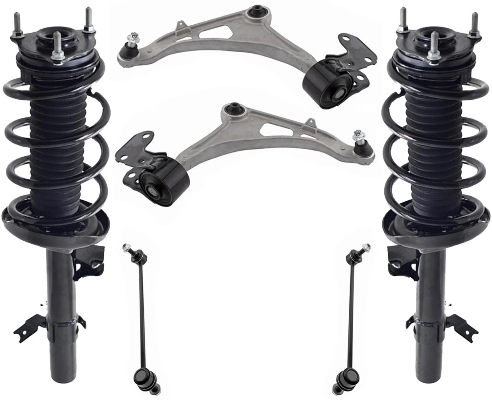Front Struts Control Arms Tie Rods & Links For Passport 19-2023 All Wheel Drive - Image 2