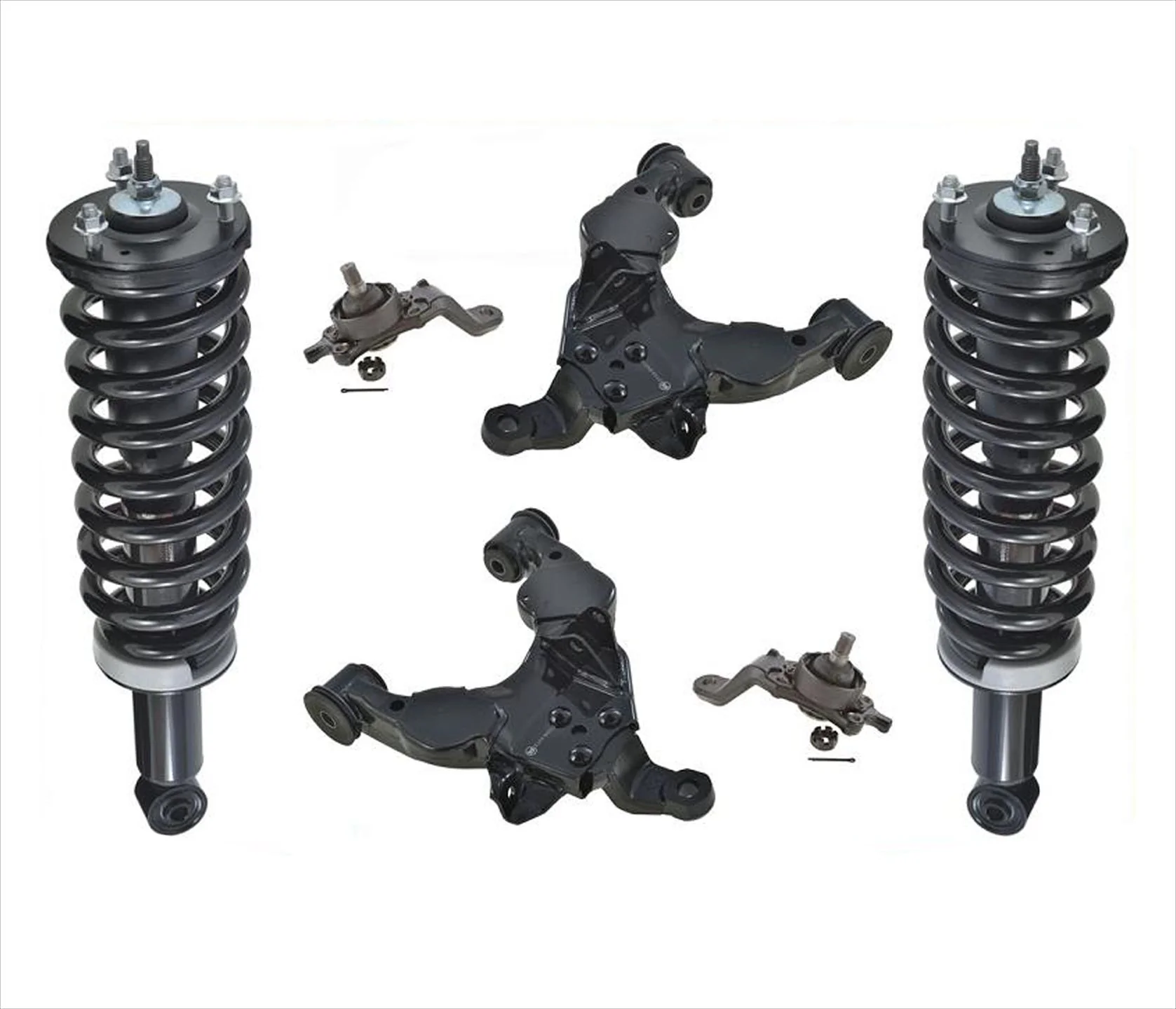 Front Struts Lower Control Arms & Ball Joints For Toyota Tundra 2004-2006