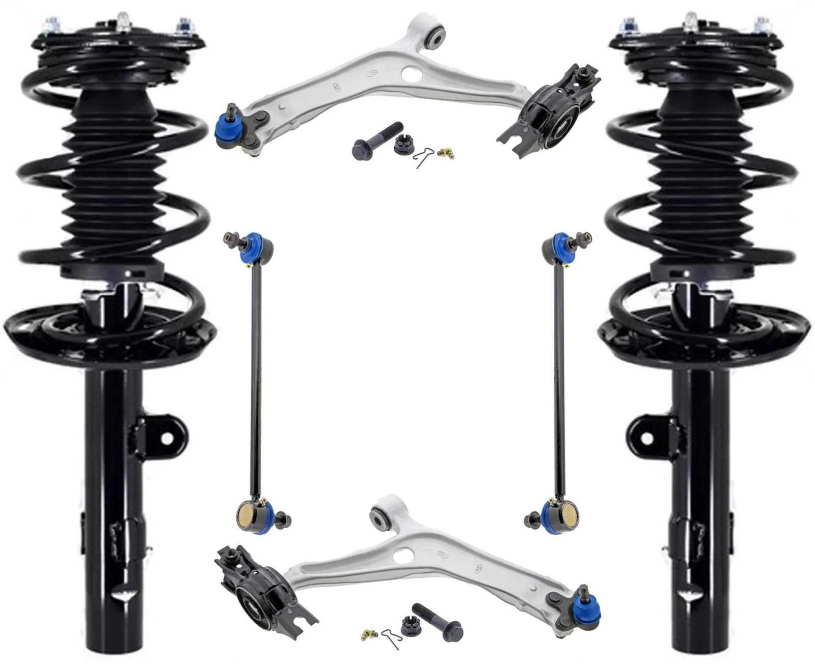 Front Struts Mevotech Control Arms & Links For Honda Accord 1.5L 2018 2019 2022