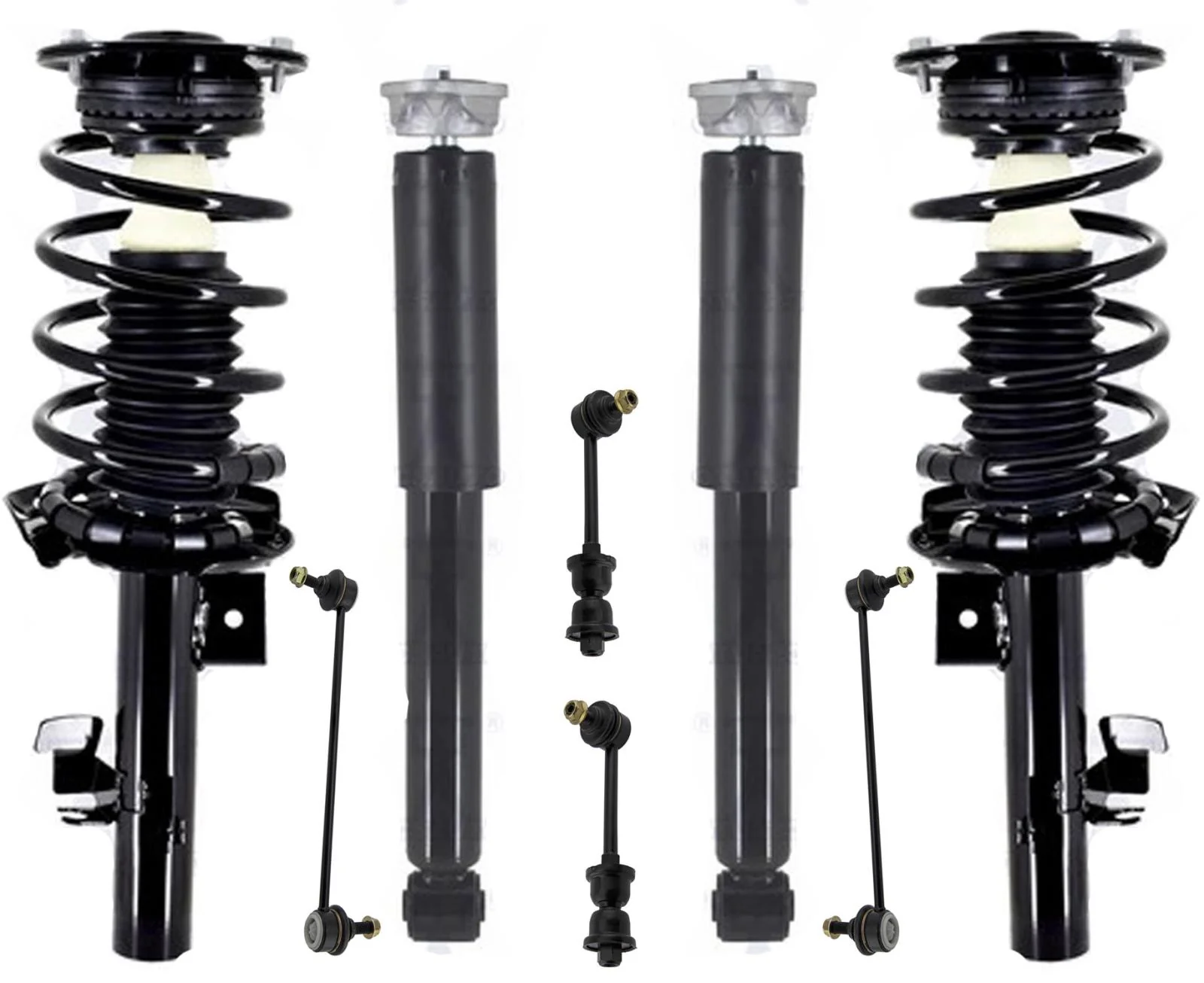 Front Struts & Rear Complete Shocks Absorber & Links For Volvo S60 2011-2018