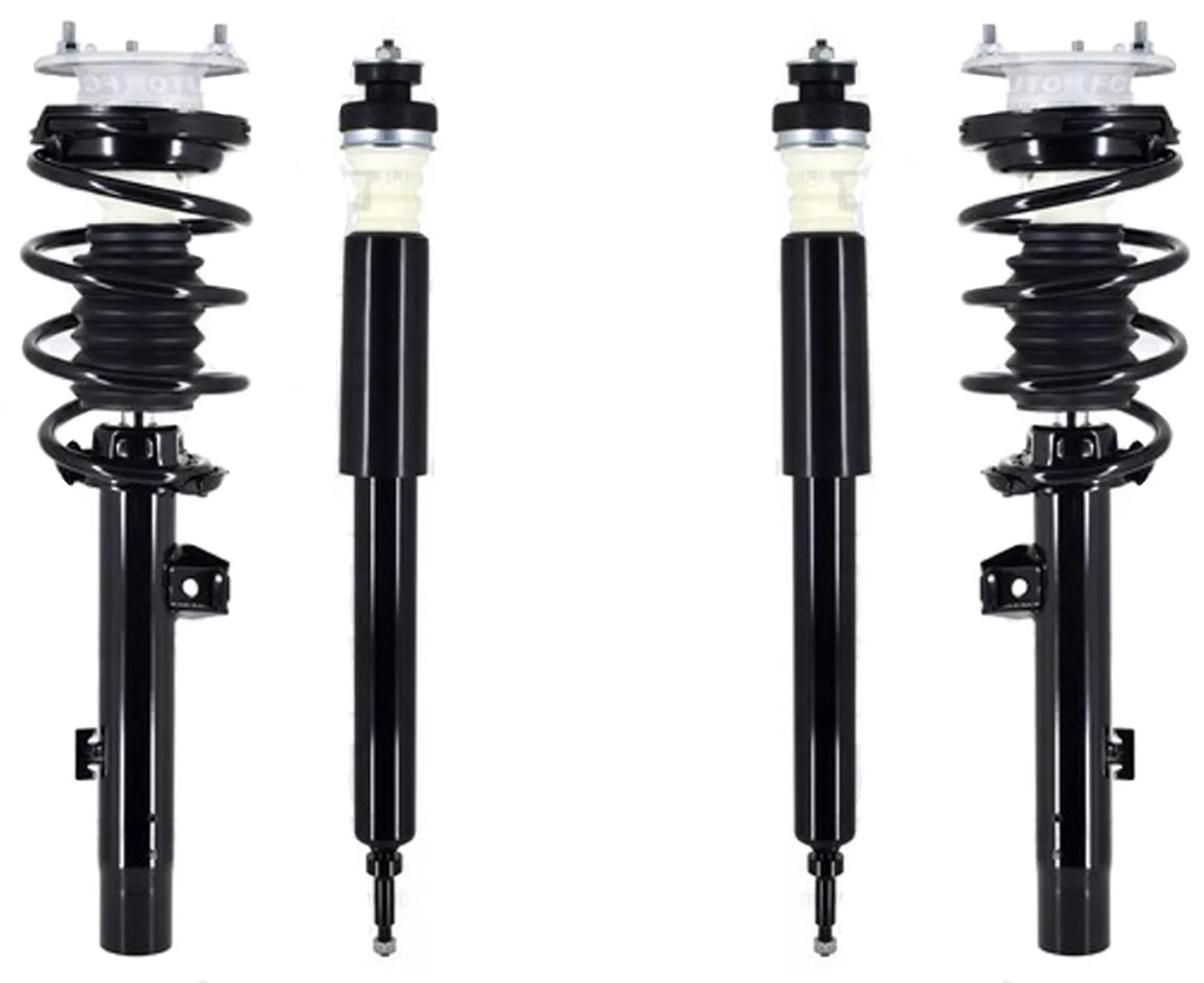 Front Struts & Rear Complete Shocks For BMW 128i 08-2013 With Sport Suspension
