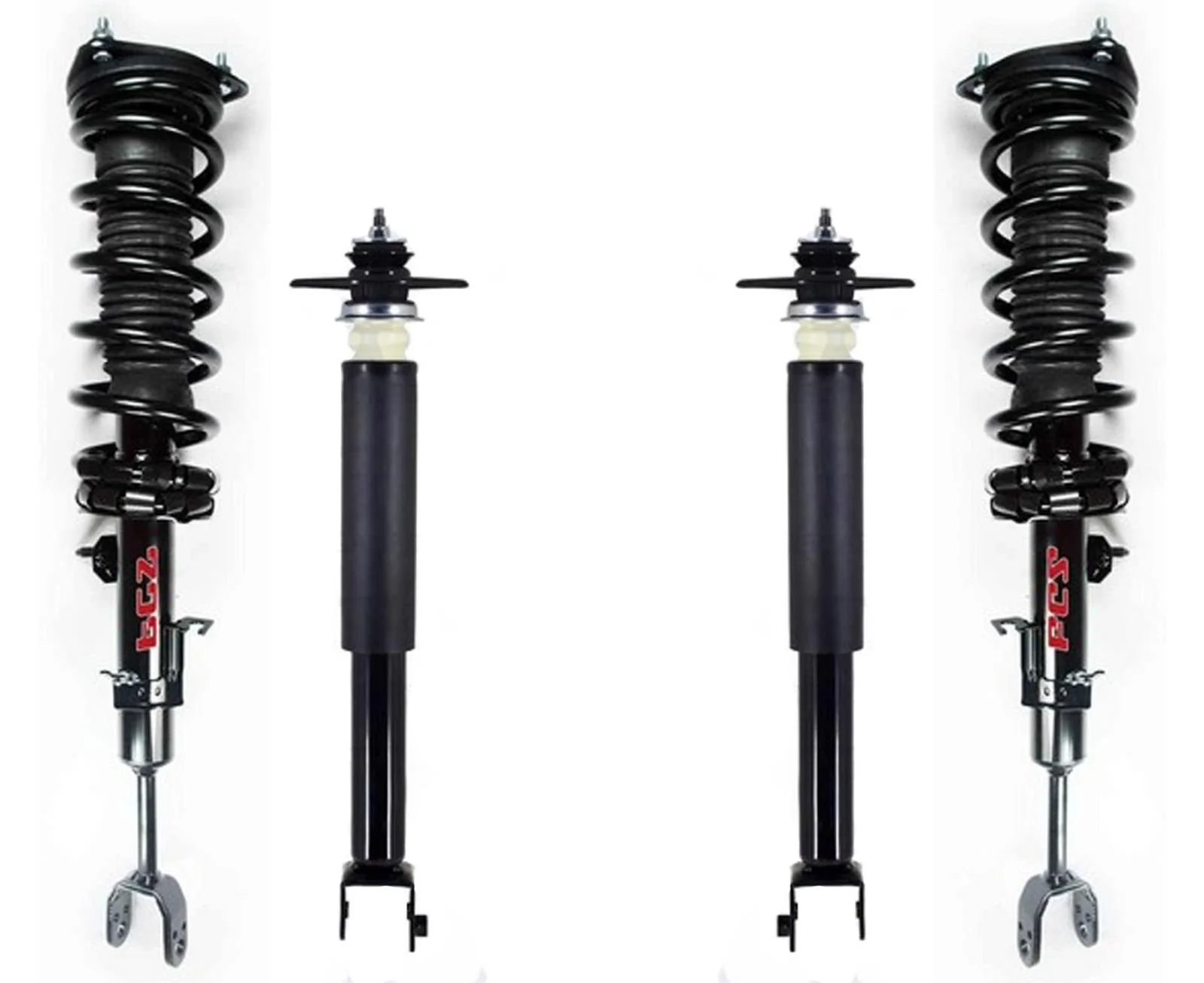 Front Struts & Rear Complete Shocks For G35 2003-2006 Coupe Rear Wheel Drive