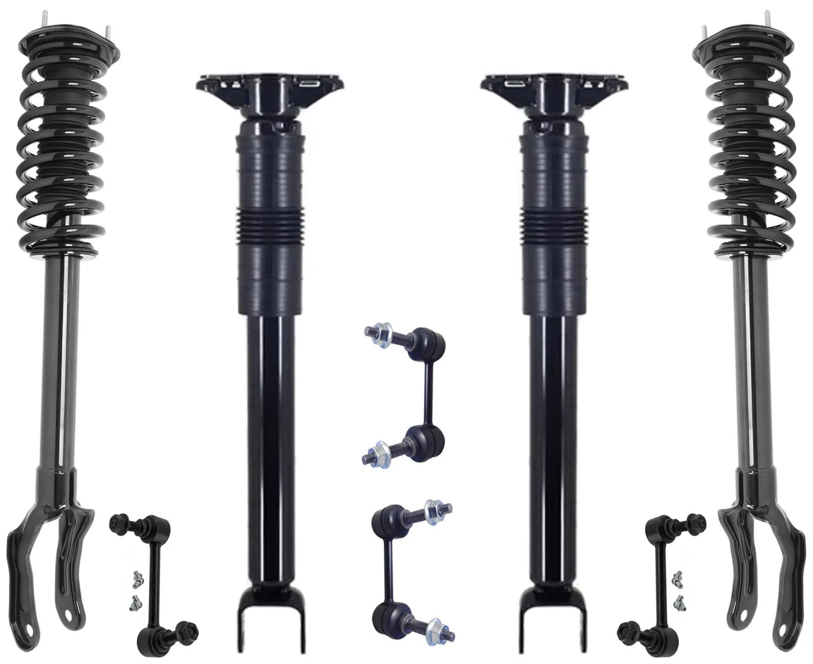 Front Struts Rear Complete Shocks & Links For Jeep Grand Cherokee 2011-2015