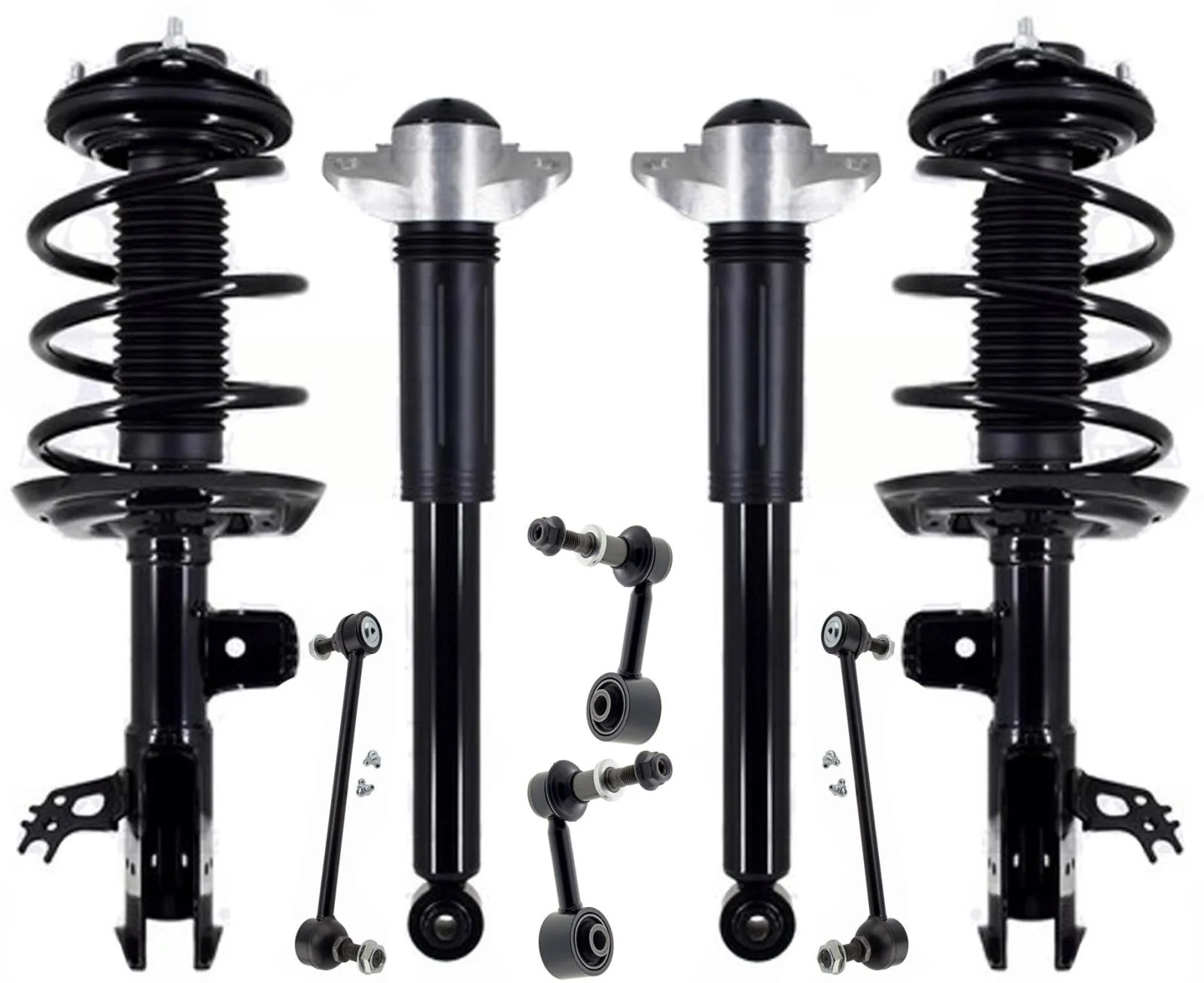 Front Struts Rear Shocks & Sway Bar Links For Toyota Avalon XLE 2019 2020 2022