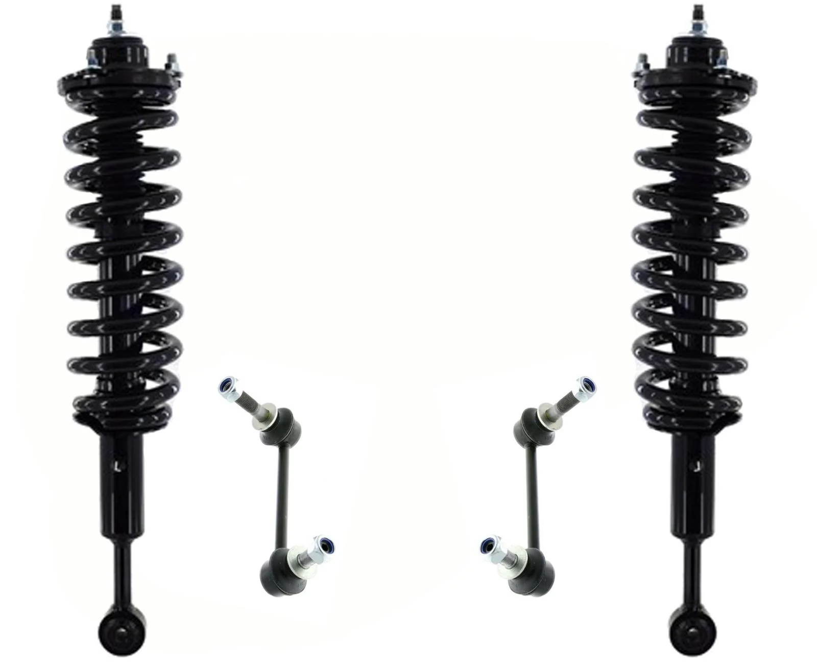 Front Struts Upper & Lower Arms For Toyota 4Runner Rear Wheel Drive 2010-2022 - Image 2