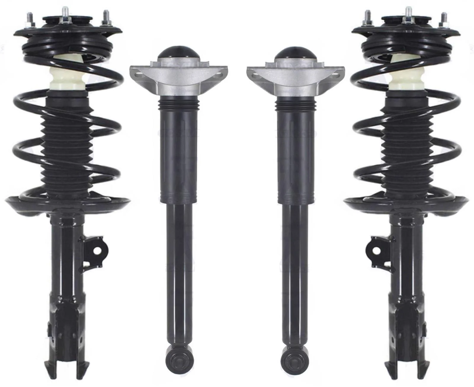 Front Struts W/ Coil Spring & Rear Complete Shocks For Toyota Corolla 2020-2024