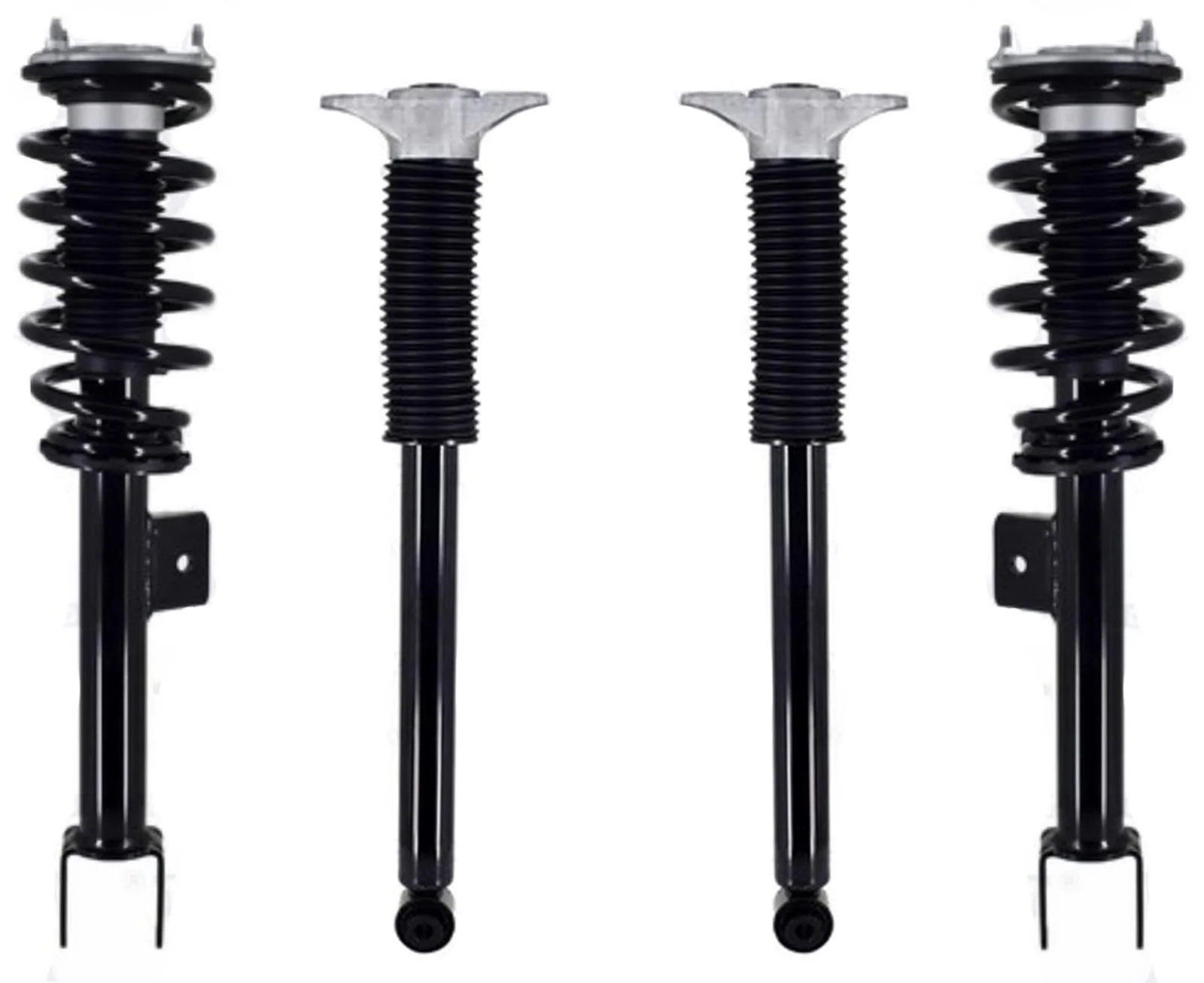 Front Struts W/ Coil Spring & Rear Shocks For Tesla 3 Rear Wheel Drive 17-2021