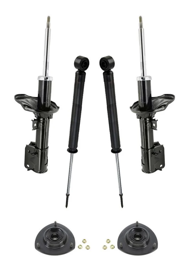 Front Struts With Mounts Plus Rear Shocks 331796L 331796R 341524 SP7719
