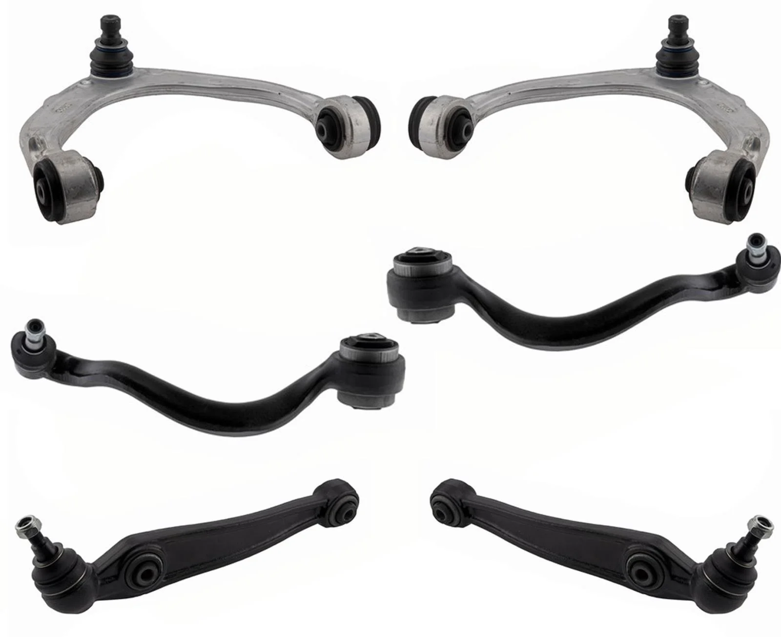 Front Upper Control Arms & Lower Rr Forward Control Arms For BMW X5 X6 2007-2014