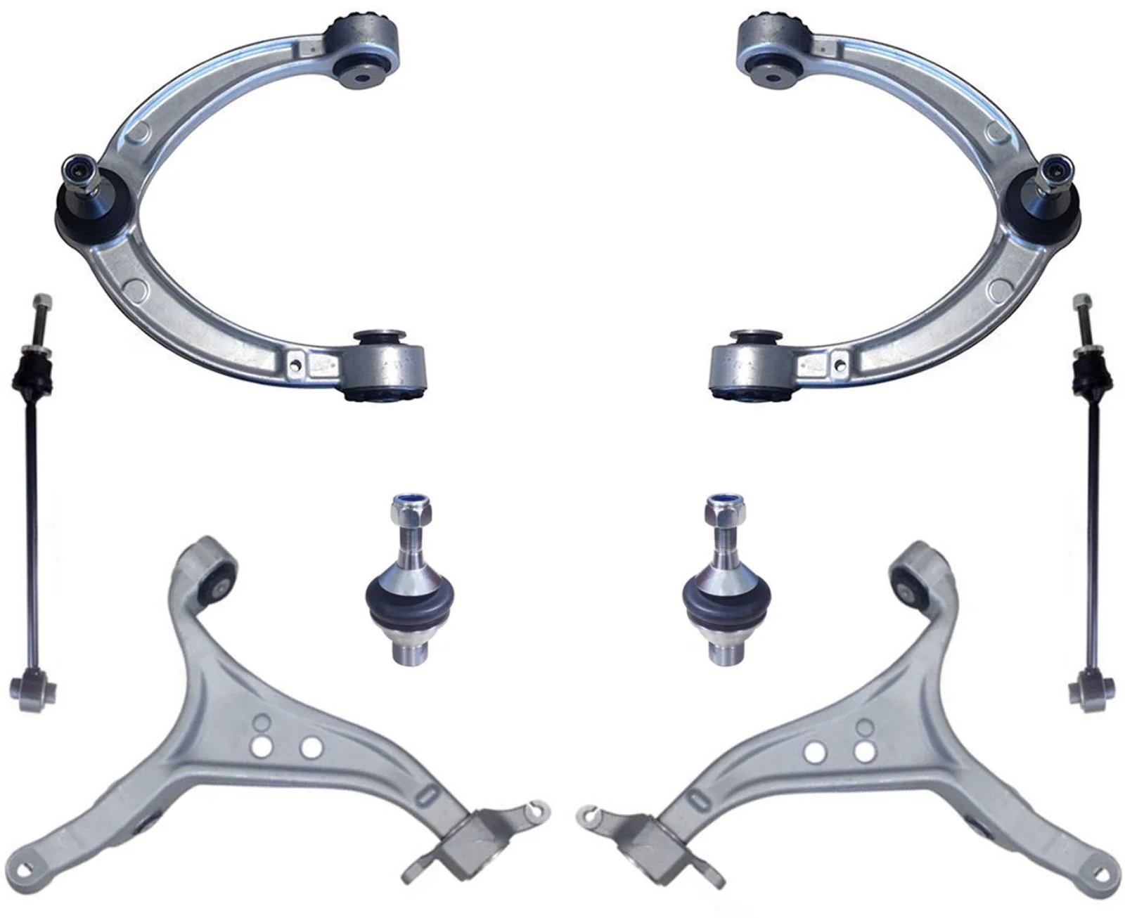 Front Upper & Lower Control Arms Ball Joints & Links For ML350 ML550 2012-2015