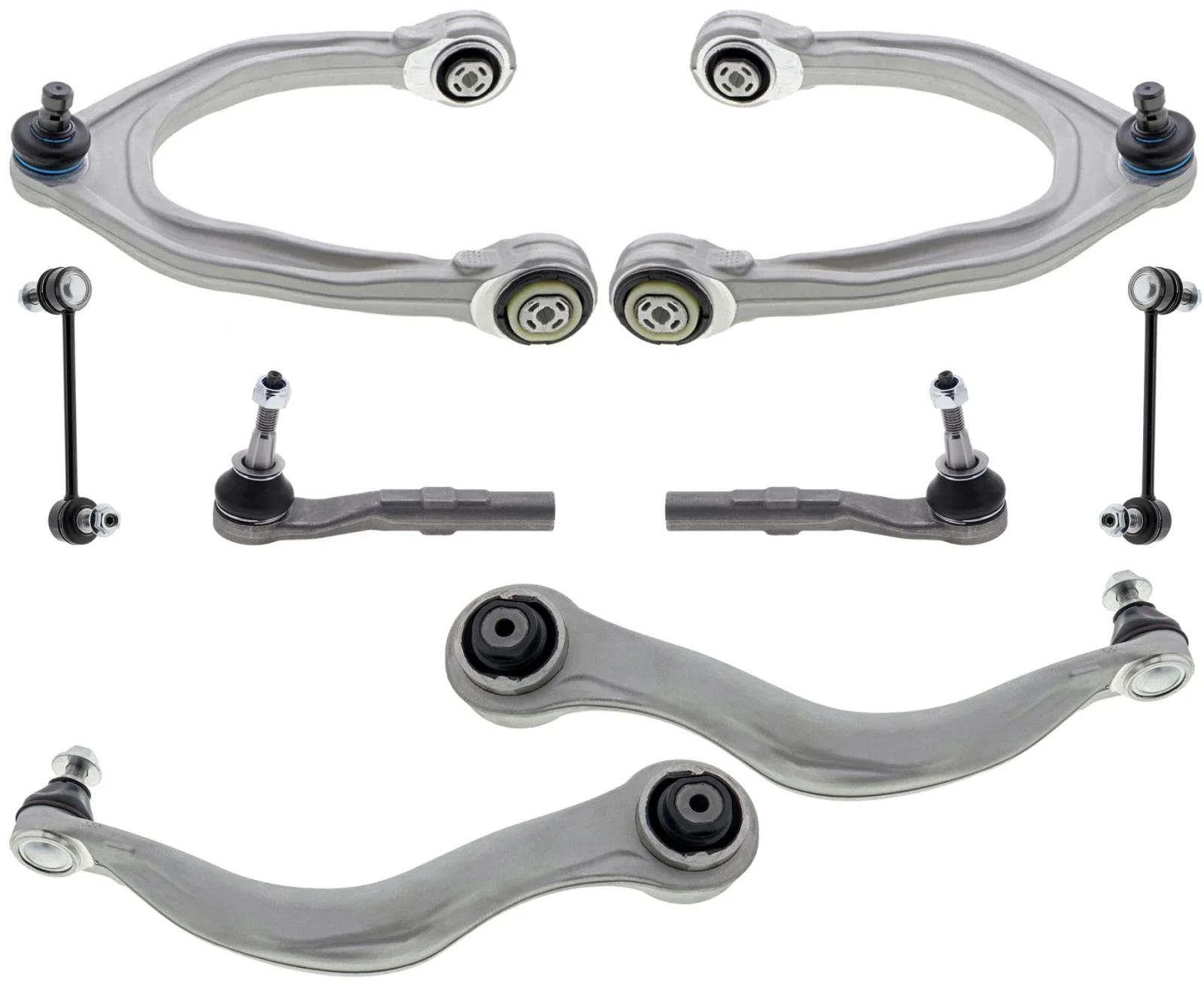 Front Upper & Lower Control Arms Tie Rods & Links For Alfa Romeo Stelvio 18-24