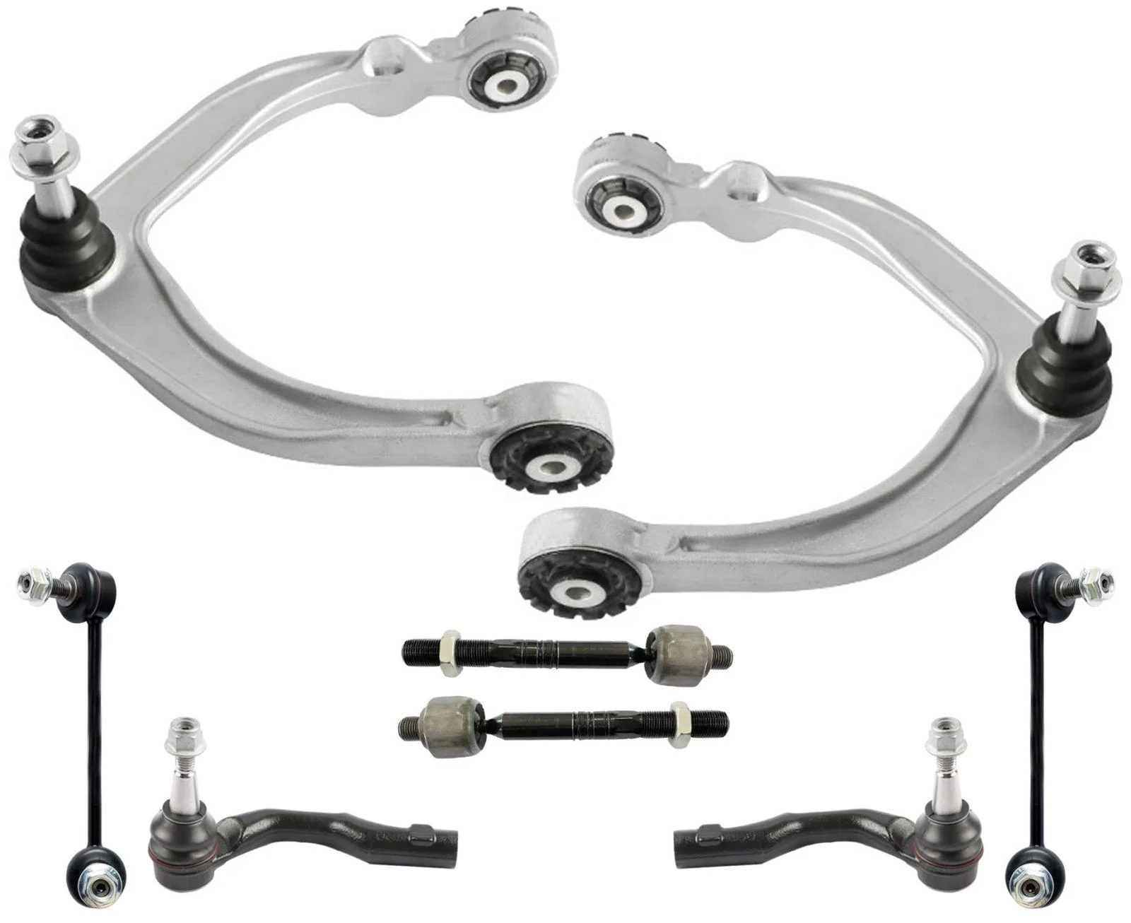 Front Upper & Lower Control Arms Tie Rods & Links For Volvo XC90 2016 2023 2024 - Image 2