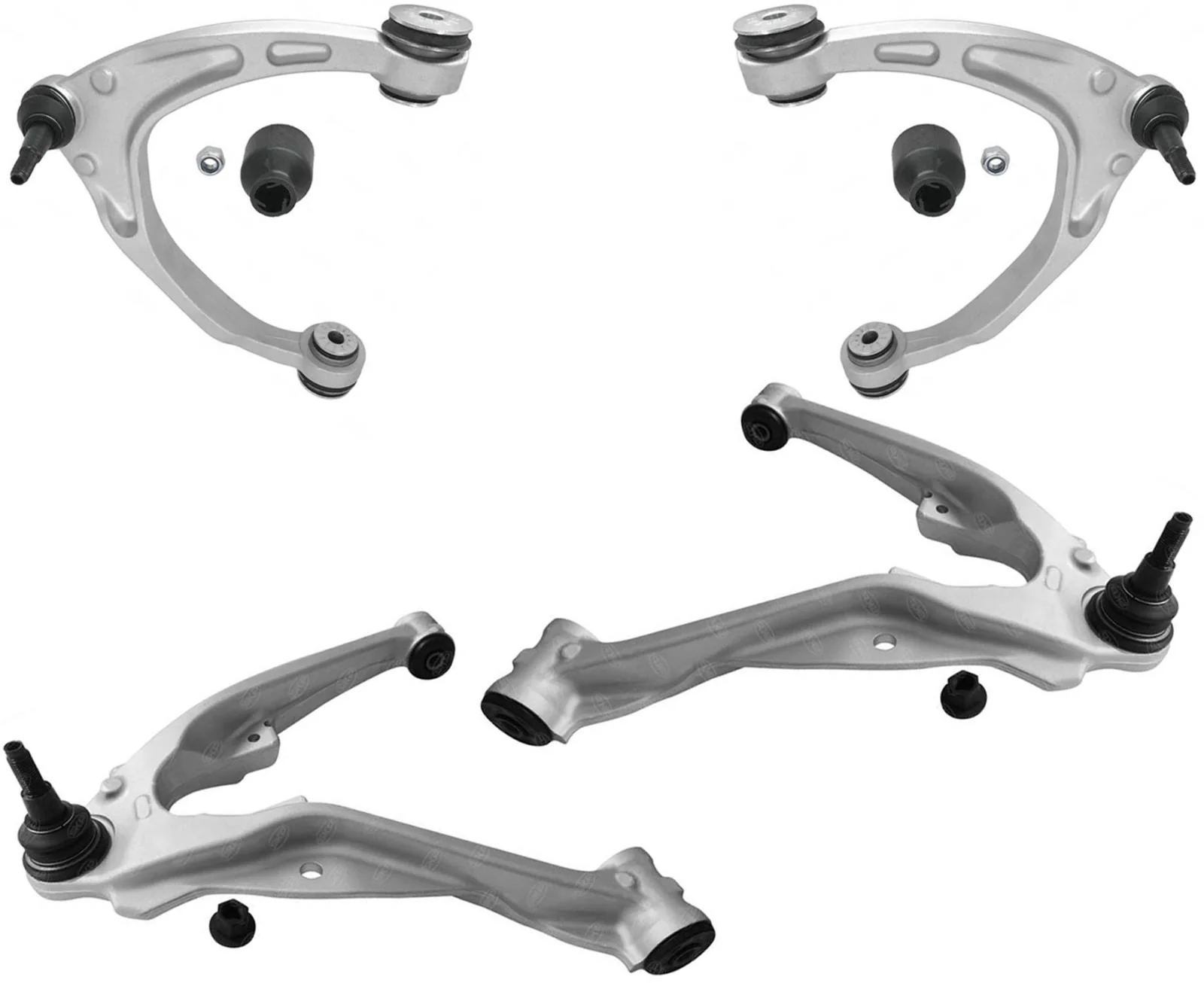 Front Upper & Lower Control Arms W/ Ball Joints For Chevrolet Tahoe 2015-2020