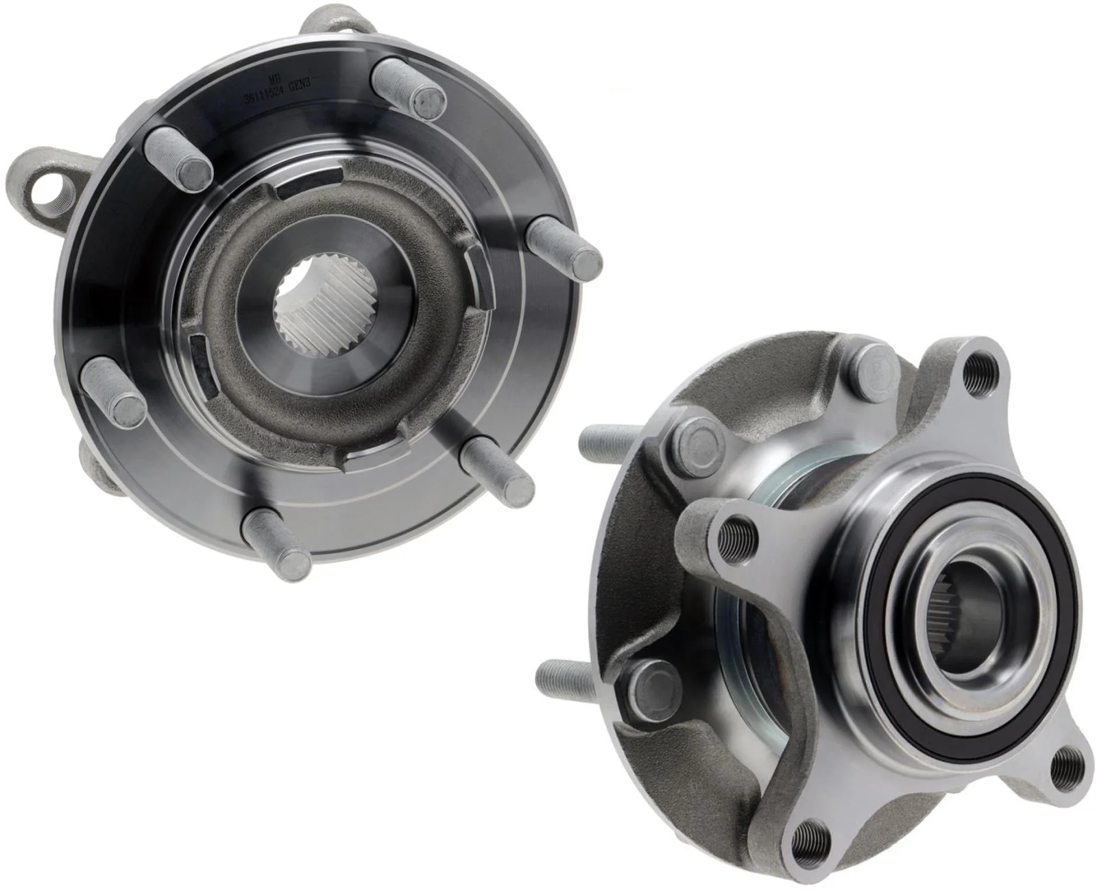 Front Wheel Bearing & Hub Assembly Kit For Ford Bronco 2021 2022 2023 2024