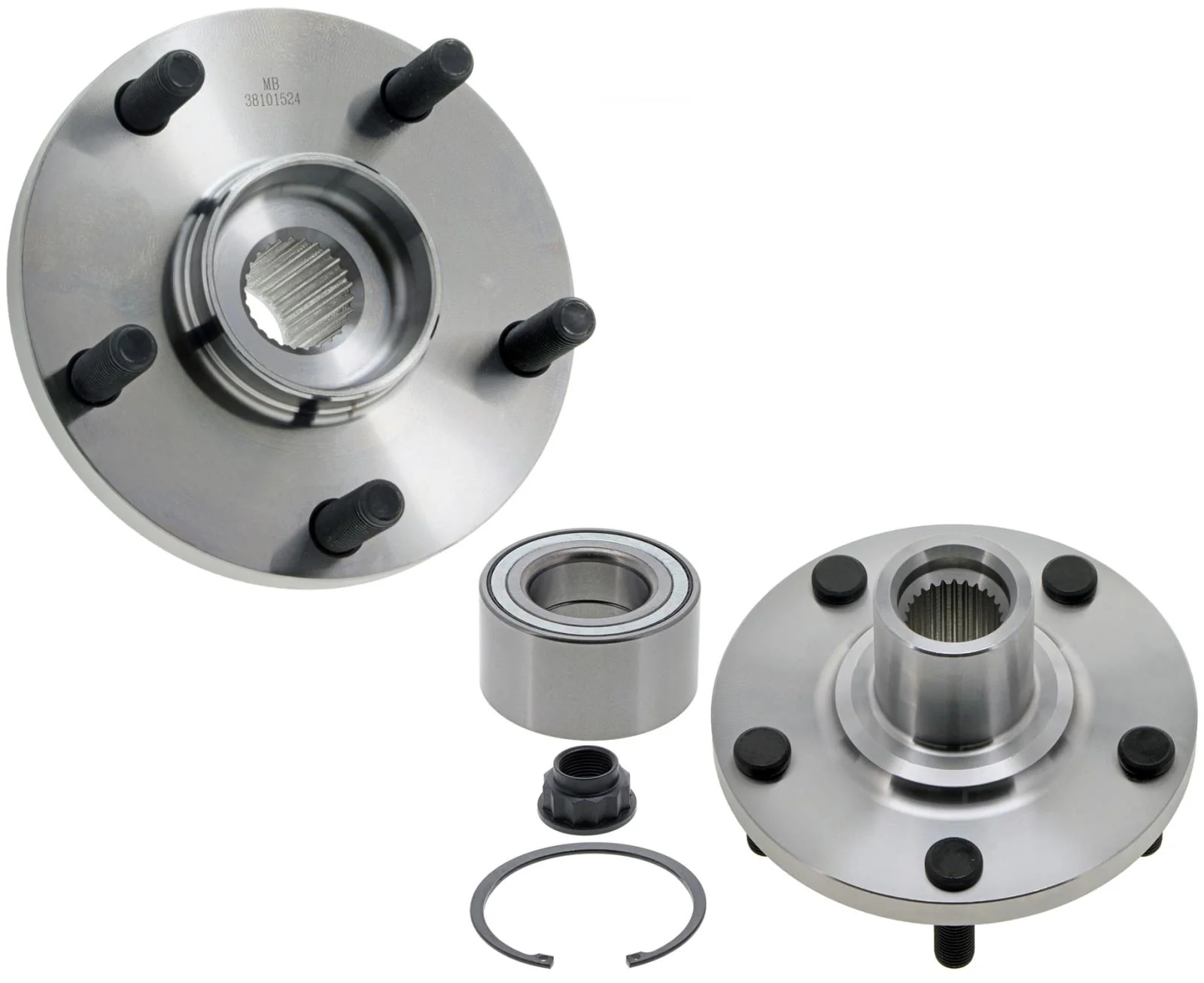 Front Wheel Bearing & Hub Assembly Kit For Toyota Venza 2009 2011 2015 2016