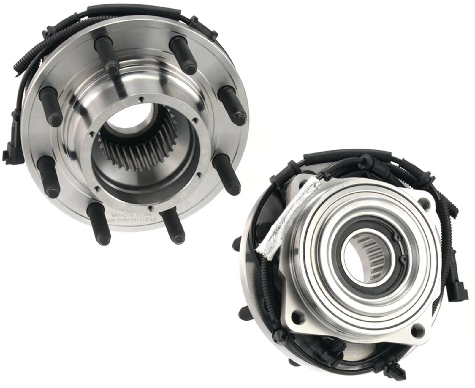 Front Wheel Hub Bearing Kit For Ford F-250 Super Duty 2017-2022 4 Wheel Drive