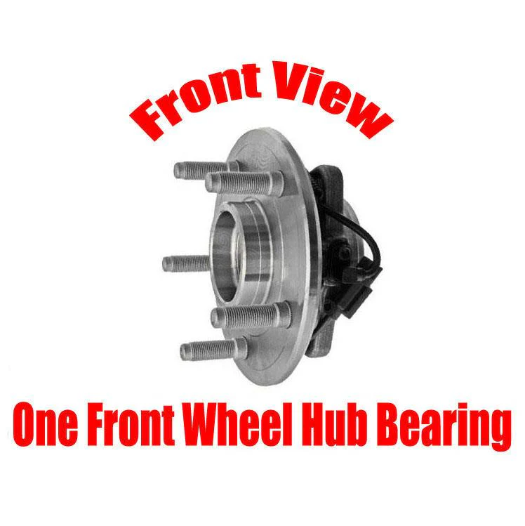 One Front Wheel Hub Bearing Assembly For RAM 1500 2012 2015 2018 W/ 5 Wheel Stud