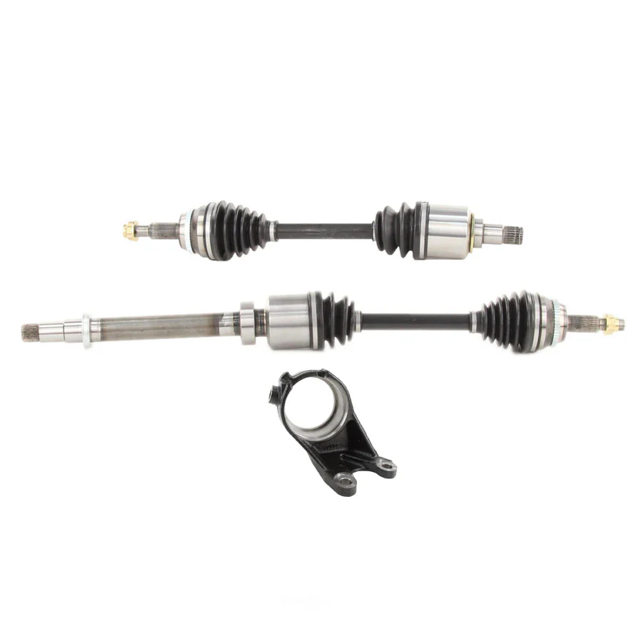 Frt CV Drive Axles Shafts with Carrier Bearing Bracket for 2016-2018 Lexus ES350