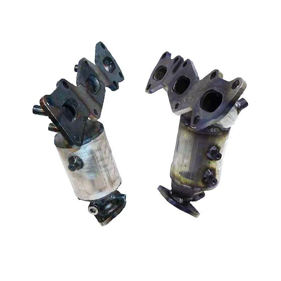 Front & Rear Manifold W/ Catalytic Converter 2007-2012 for Hyundai Veracruz 3.8L