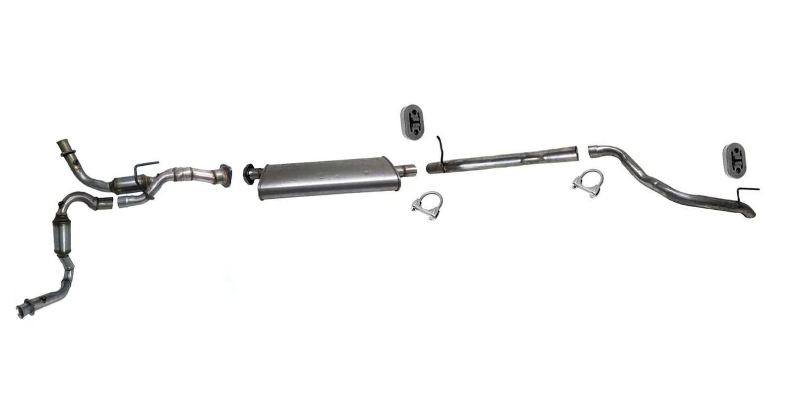 Catalytic Converters Exhaust System For Jeep 2006 2007 2009 Commander 4.7 5.7L - Image 2