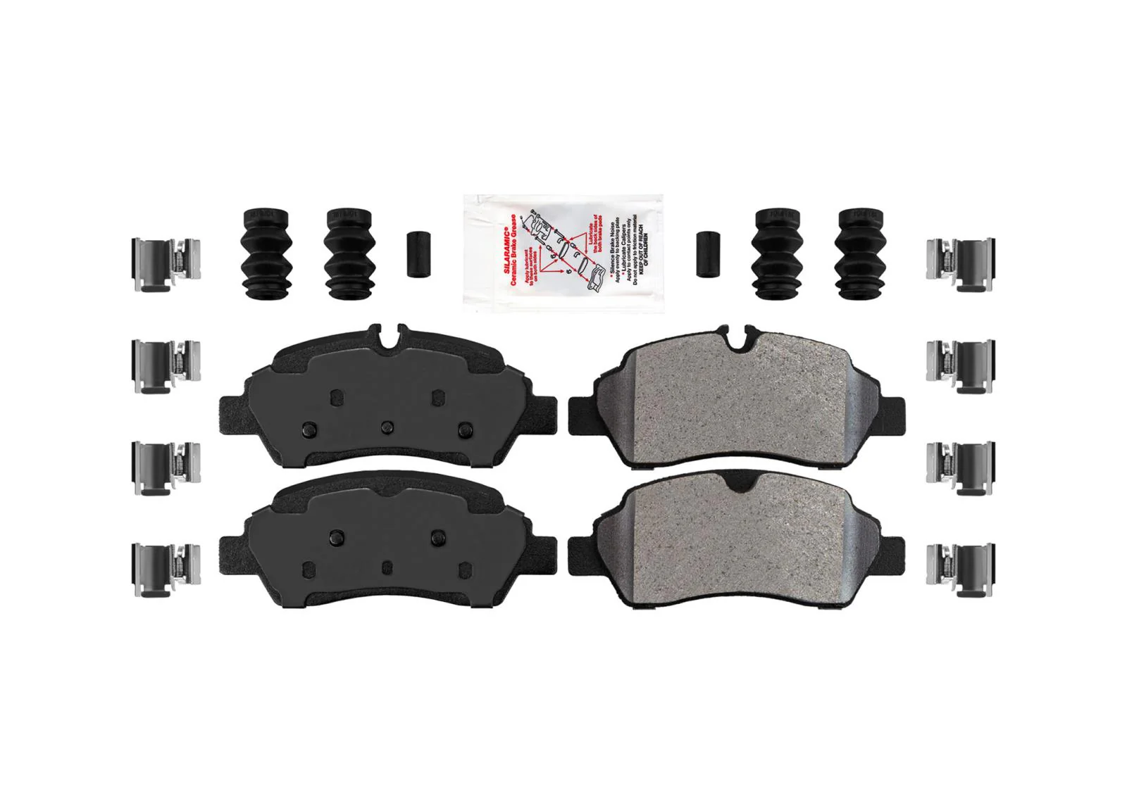Heavy Duty Fleet Front & Rear Disc Brake Pads for Ford Transit Van 150 2015-2019 - Image 2