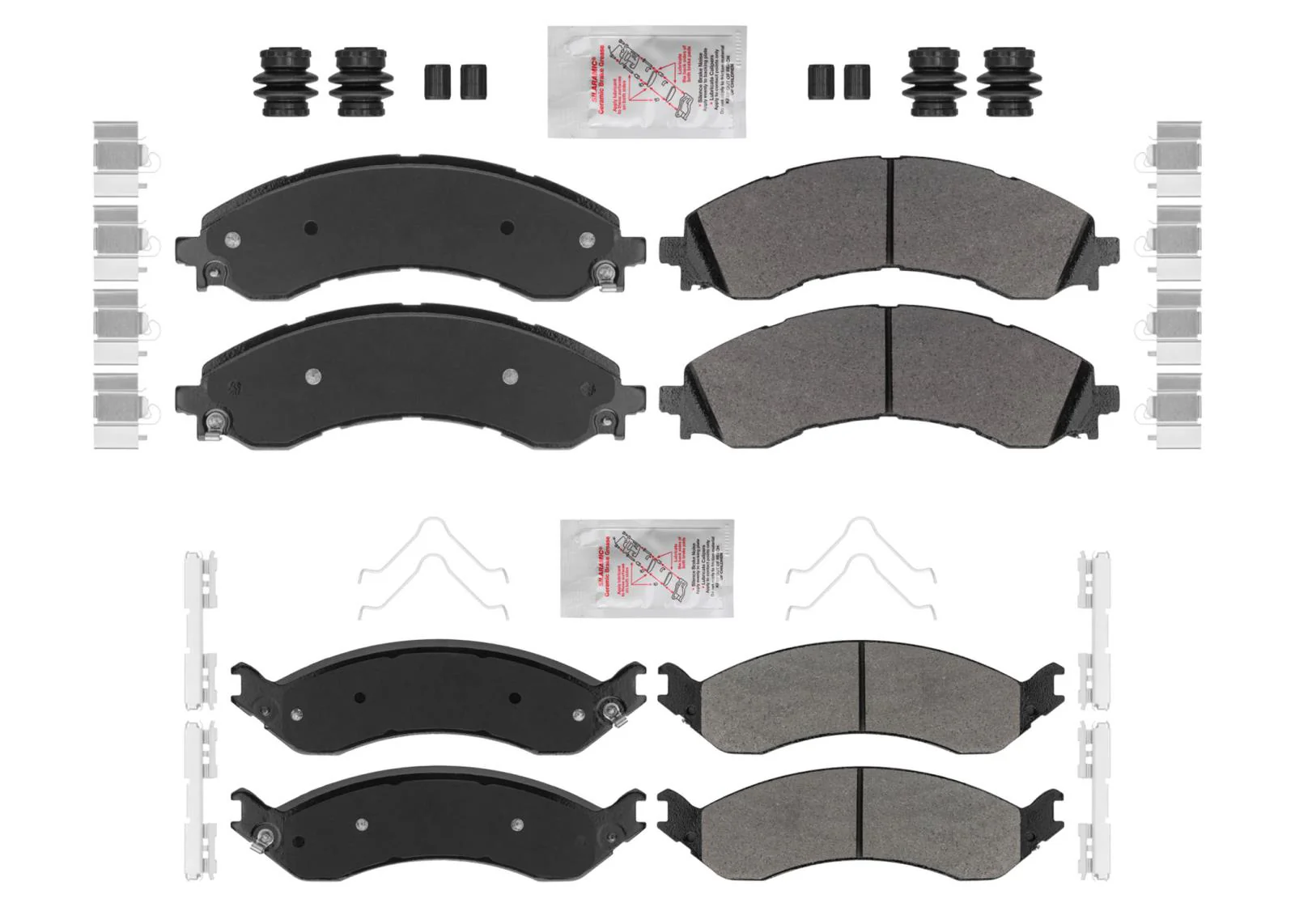 HEAVY DUTY FRONT PADS REAR PADS !!!! Disc Brake Pads FOR Express Van 2500 21-25