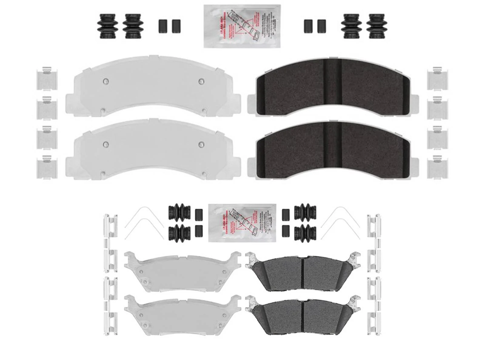 Heavy-Duty Galvanized Front & Rear Pads Parking for Ford Expedition 2018-2021 - Image 2