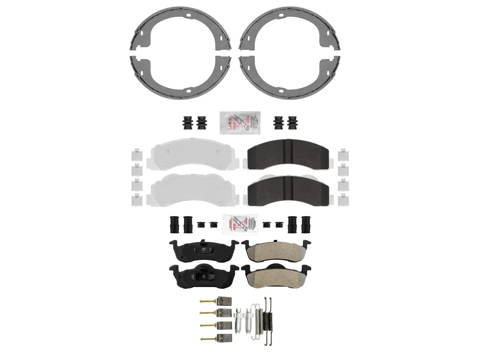 Heavy-Duty Off-Road Disc Brake Rotors & Pads for Ford Expedition 2010 2015 2017 - Image 3