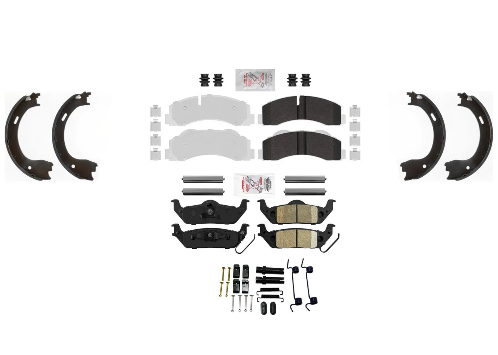 Heavy-Duty Off-Road Disc Brake Rotors Pads for Ford F150 Raptor 2010 2011 6 hole - Image 3