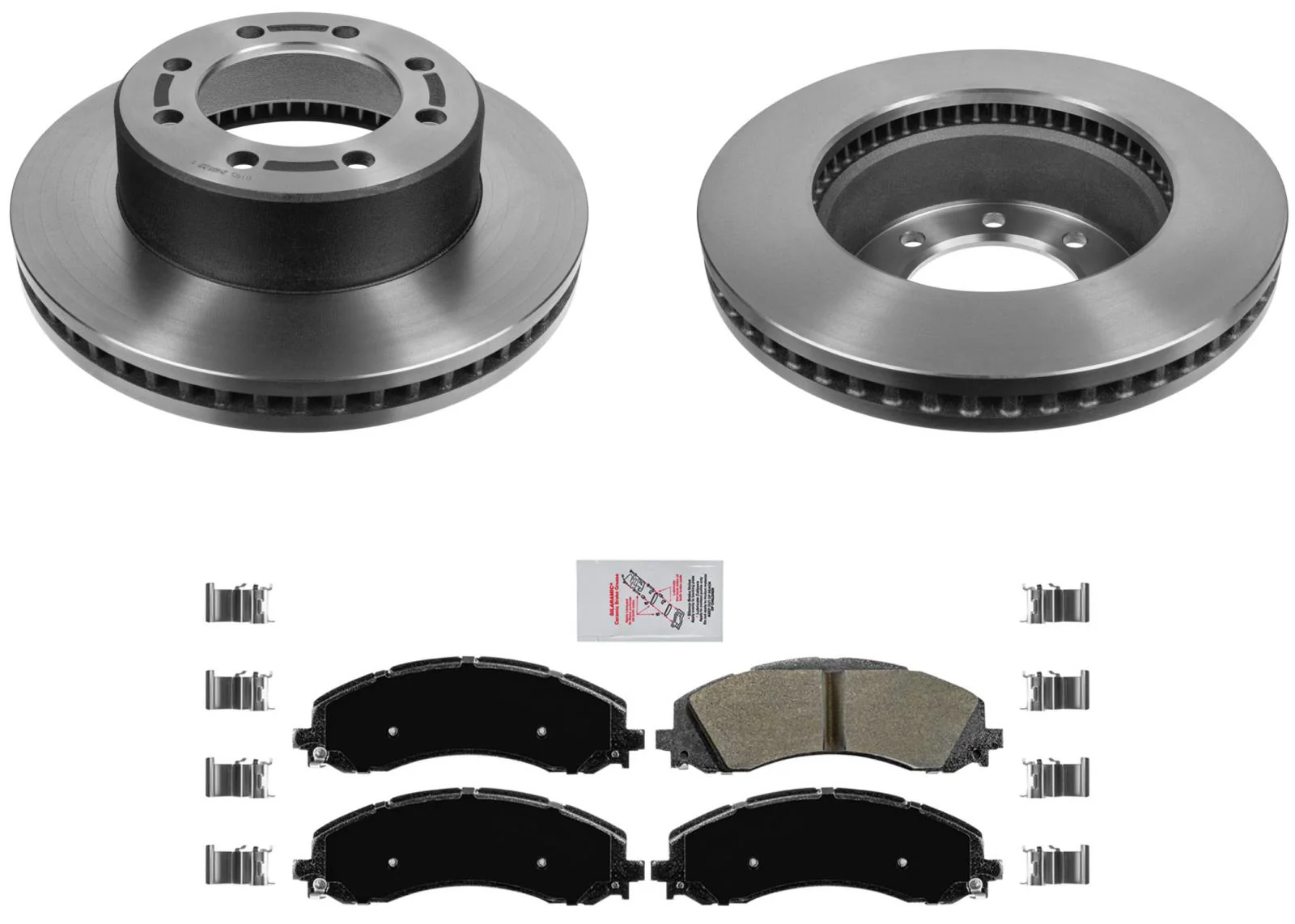 High Carbon Disc Brake Rotors Pads for Fleet Duty Ram 2500 3500 2019-2021