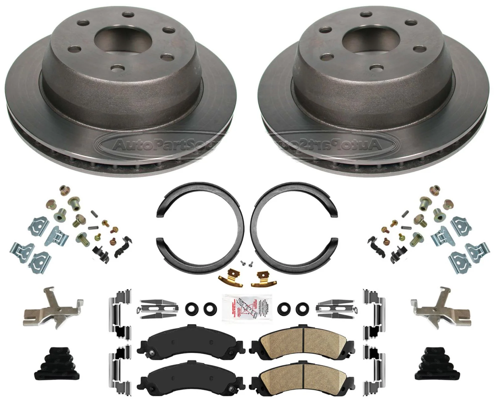 High Performance Carbon Disc Brake Rotors Disc Brake Pads For 03-06 Escalade