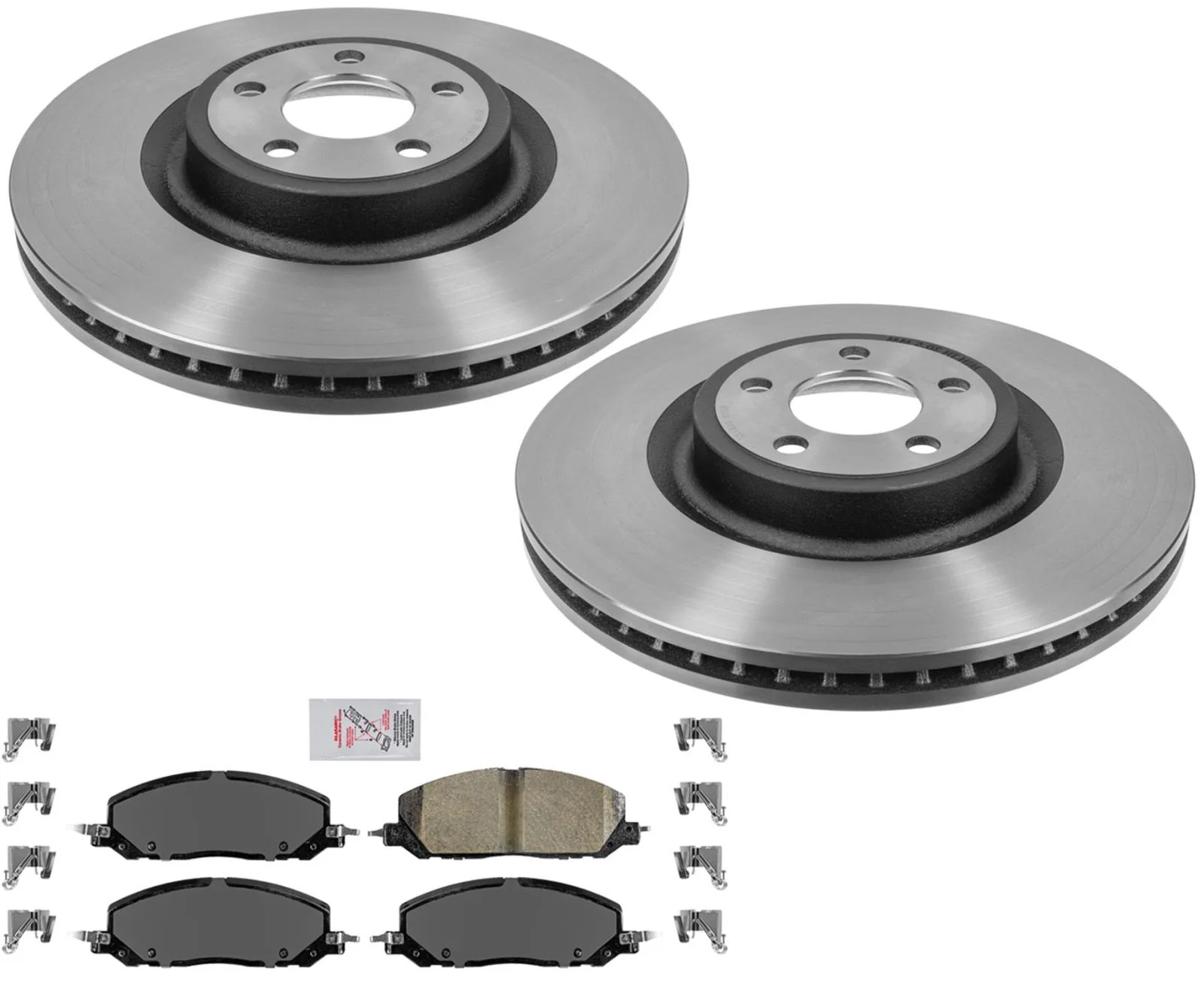 High Performance Disc Brake Rotors Pads for Explorer ST 3.0L Turbo Red Caliper