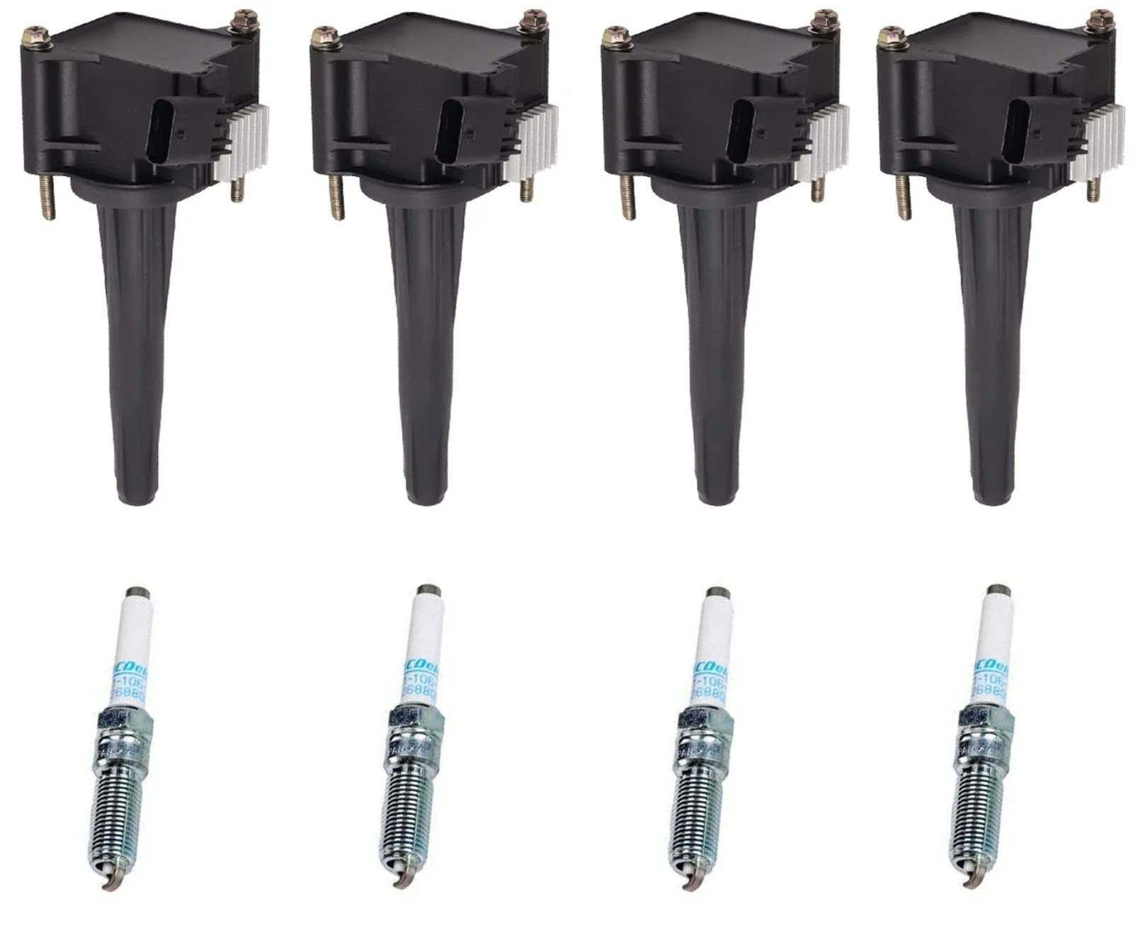 Ignition Coils & Iridium Spark Plugs For Chevrolet Silverado 1500 2.7L 19-2022
