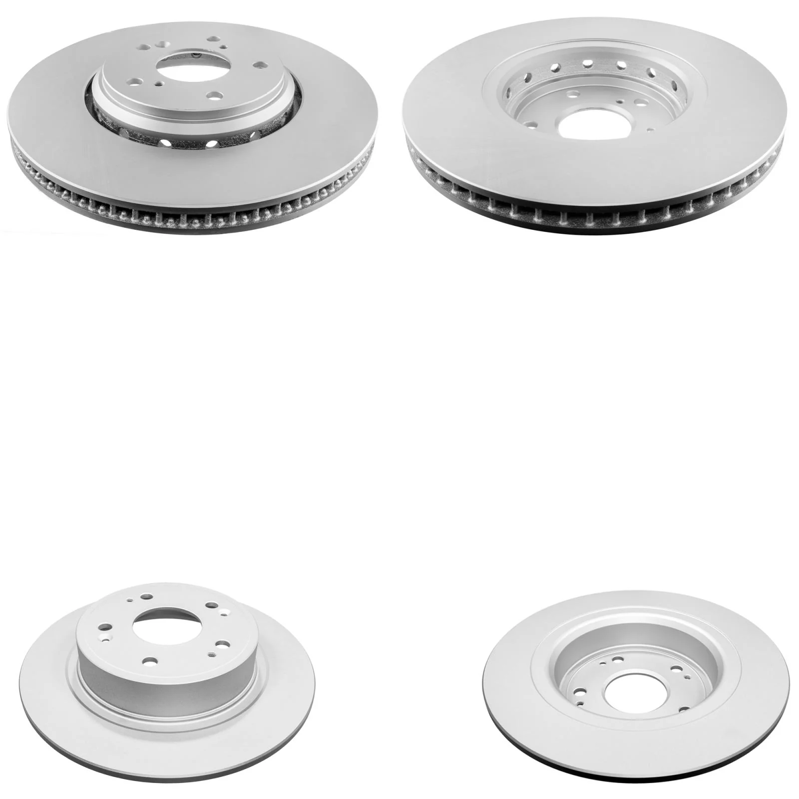 Improved Coated Disc Brake Rotors Brake Pads For Honda Accord Touring 16-17 3.5L - Image 3