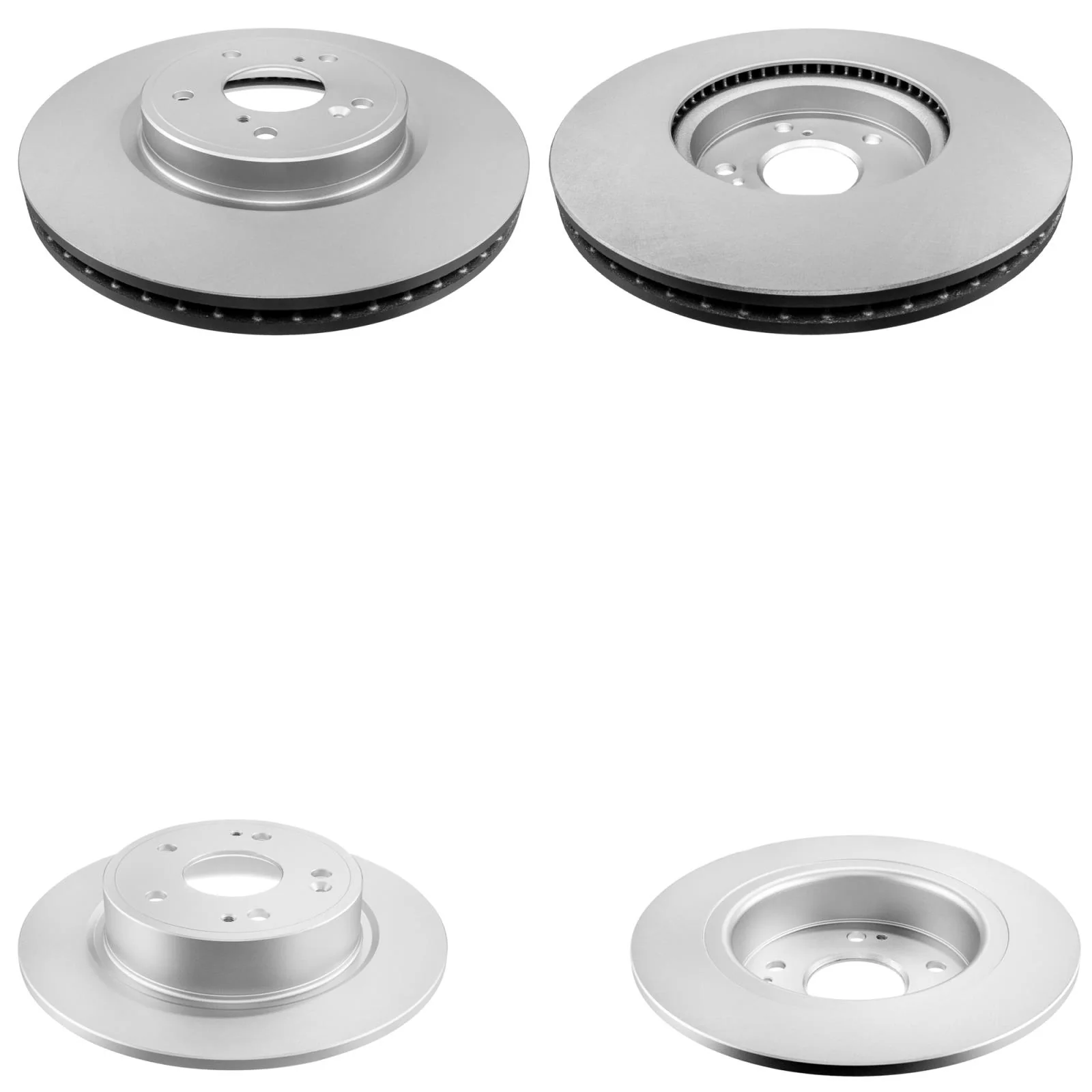 Improved Coated Disc Brake Rotors Brake Pads For Honda Accord Touring 2018-2022 - Image 2