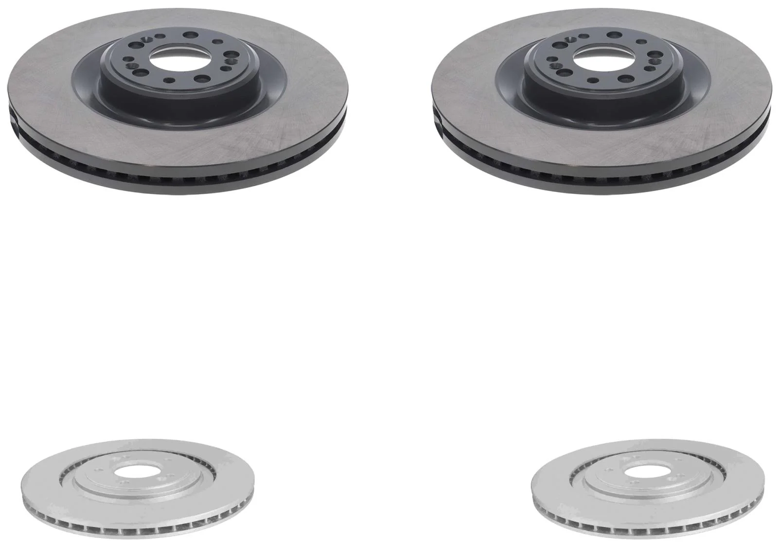 Improved Performance Disc Brake Rotors & Brake Pads for KIA K900 3.3L 2019 2020 - Image 2
