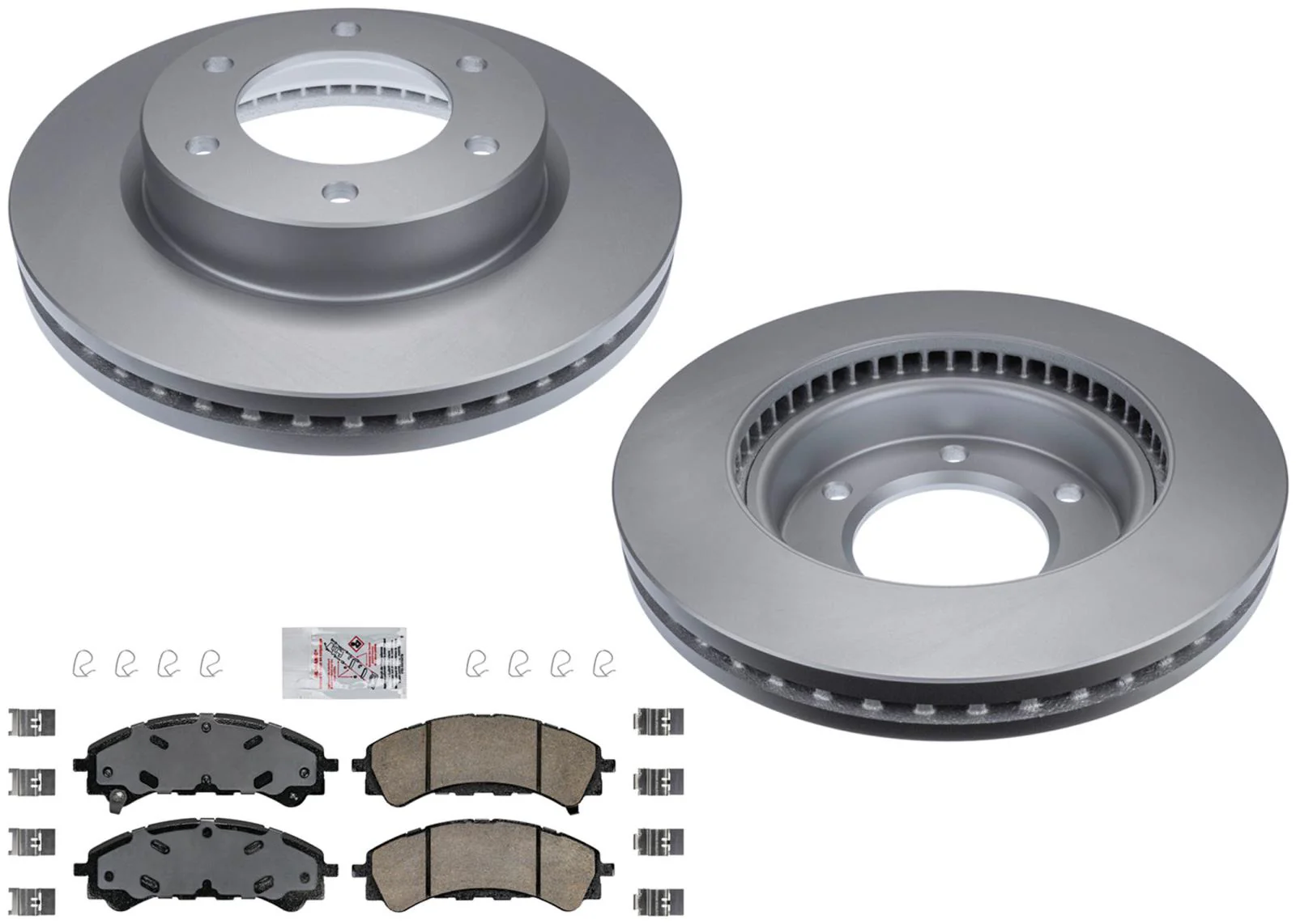 Improved Performance Front Rotors + Front Ceramic Brake Pads for Bronco 21-2023