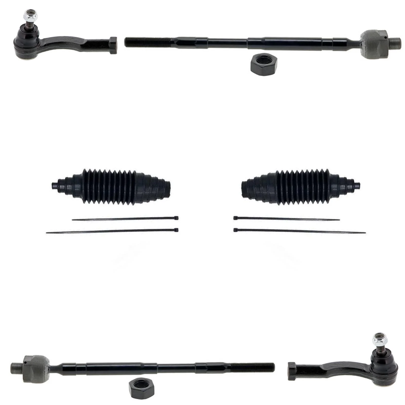 Inner and Outer Tie Rods for Subaru Outback Legacy 2015 2016 2017 2018 2019