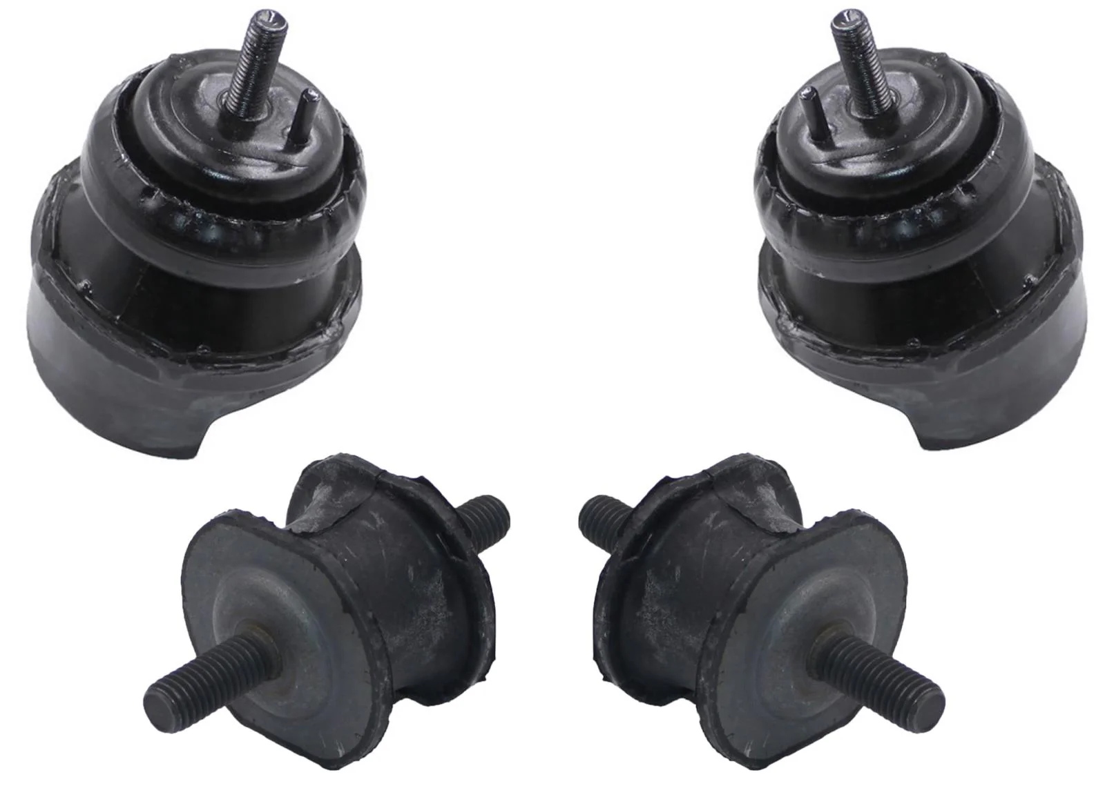 L&R Engine Motor Mount Transmission 4pc For Cadillac CTS 08-15 Rear Wheel Drive