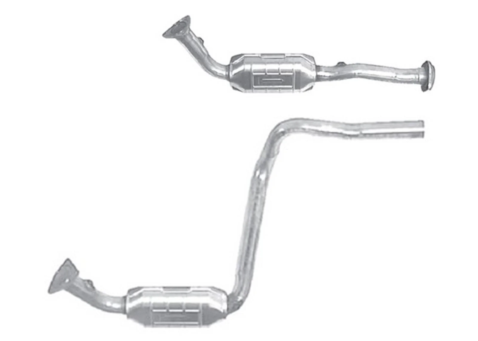 Left and Right Catalytic Converters for Hummer H2 2003 2004 2005 2006