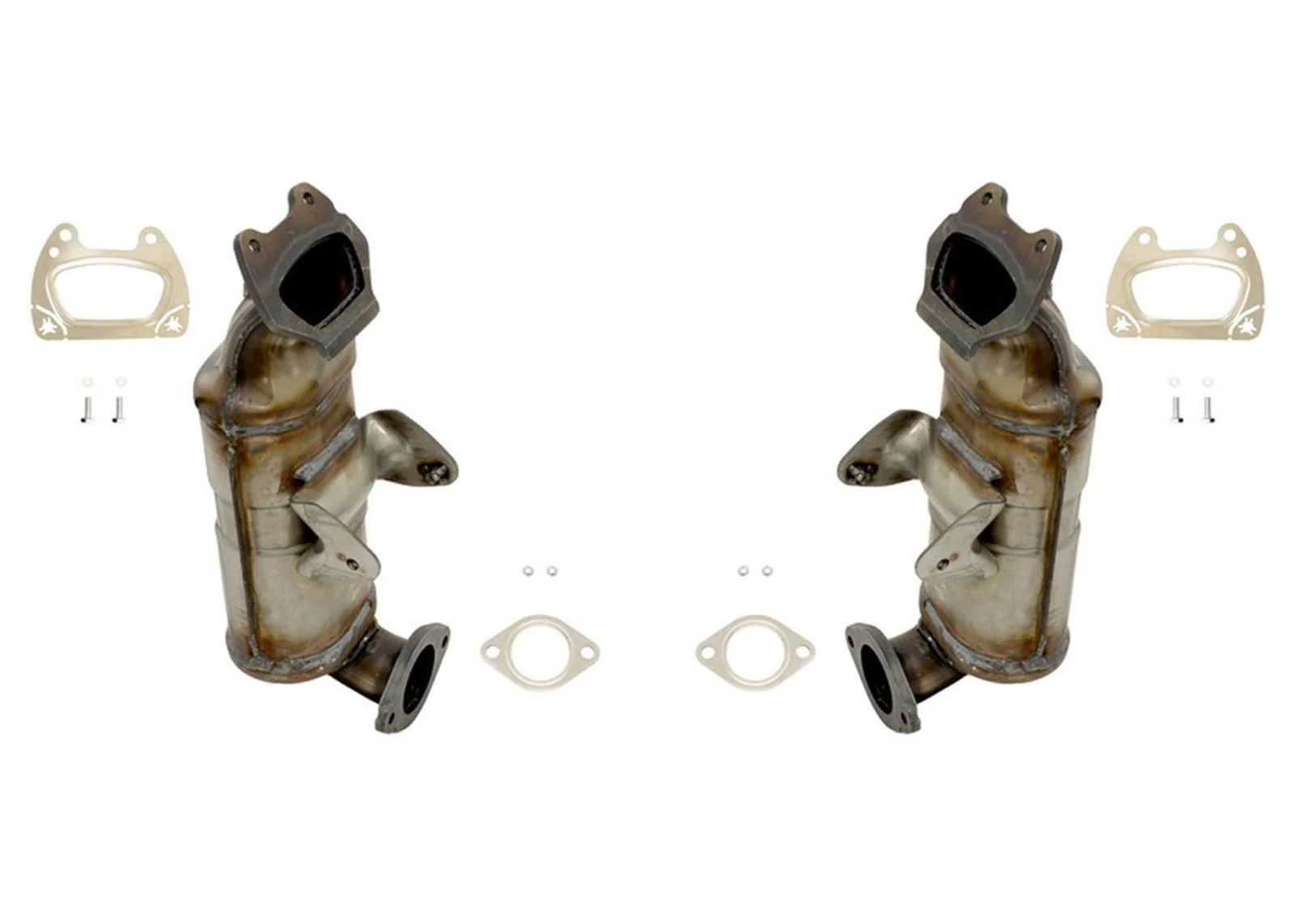Frt & Rr Catalytic Converters for Ram Promaster Van 2014 2015 2016 2018 2021 3.6