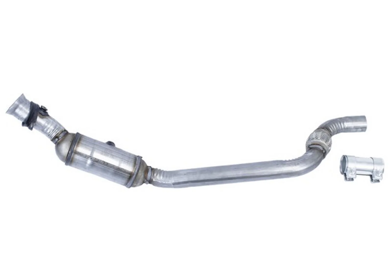 Left Side Catalytic Converter Flex Eng Pipe for 2015 2016 2017 Ford Mustang 3.7L