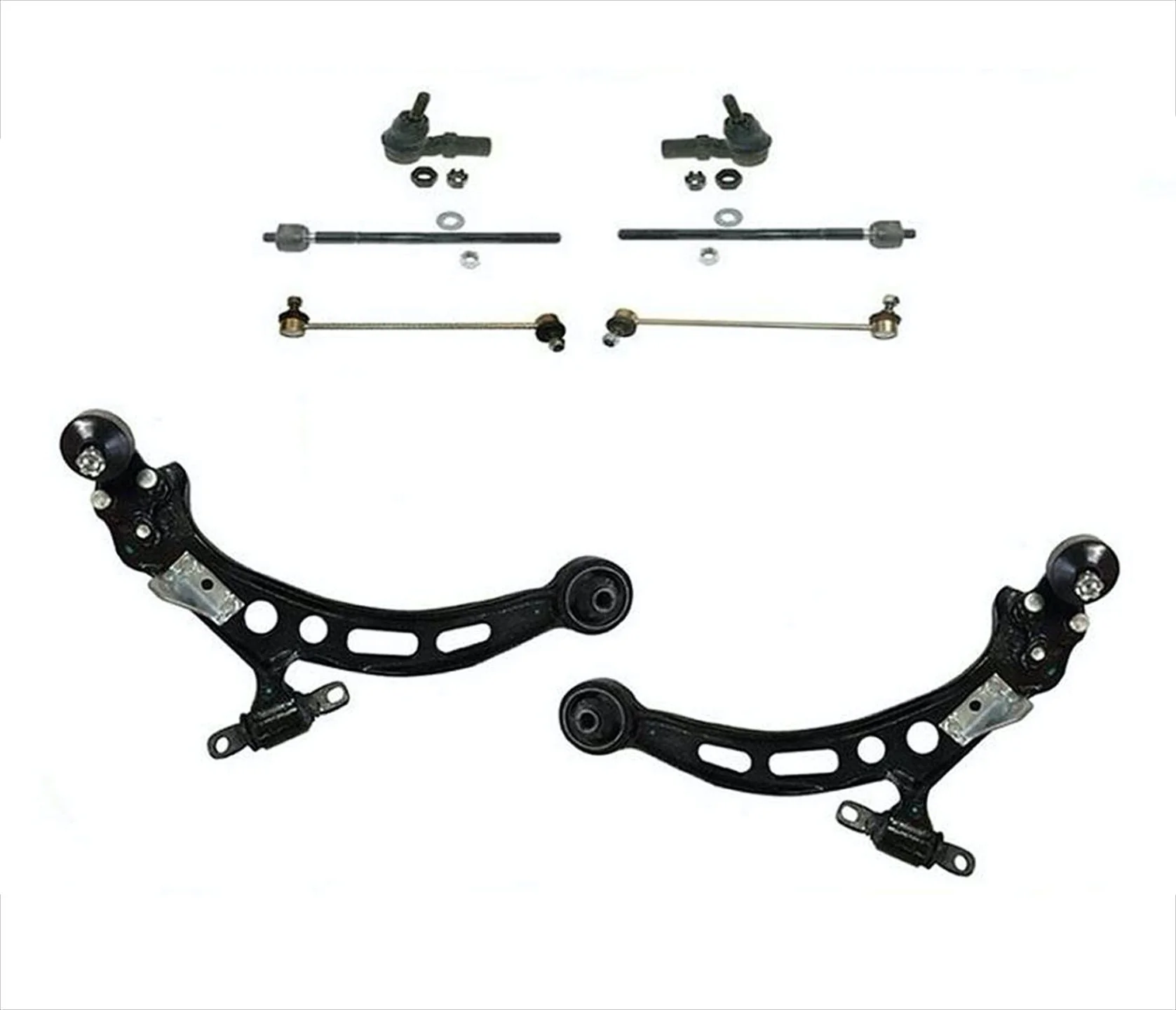 Lower Control Arm Ball Joint Tie Rods & Sway Bar Links For Camry ES300 1997-2001