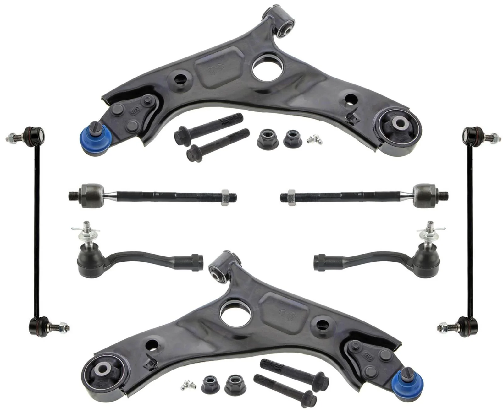 Lower Control Arms Ball Joints Tie Rods & Links For Hyundai Santa Fe 2019-2020