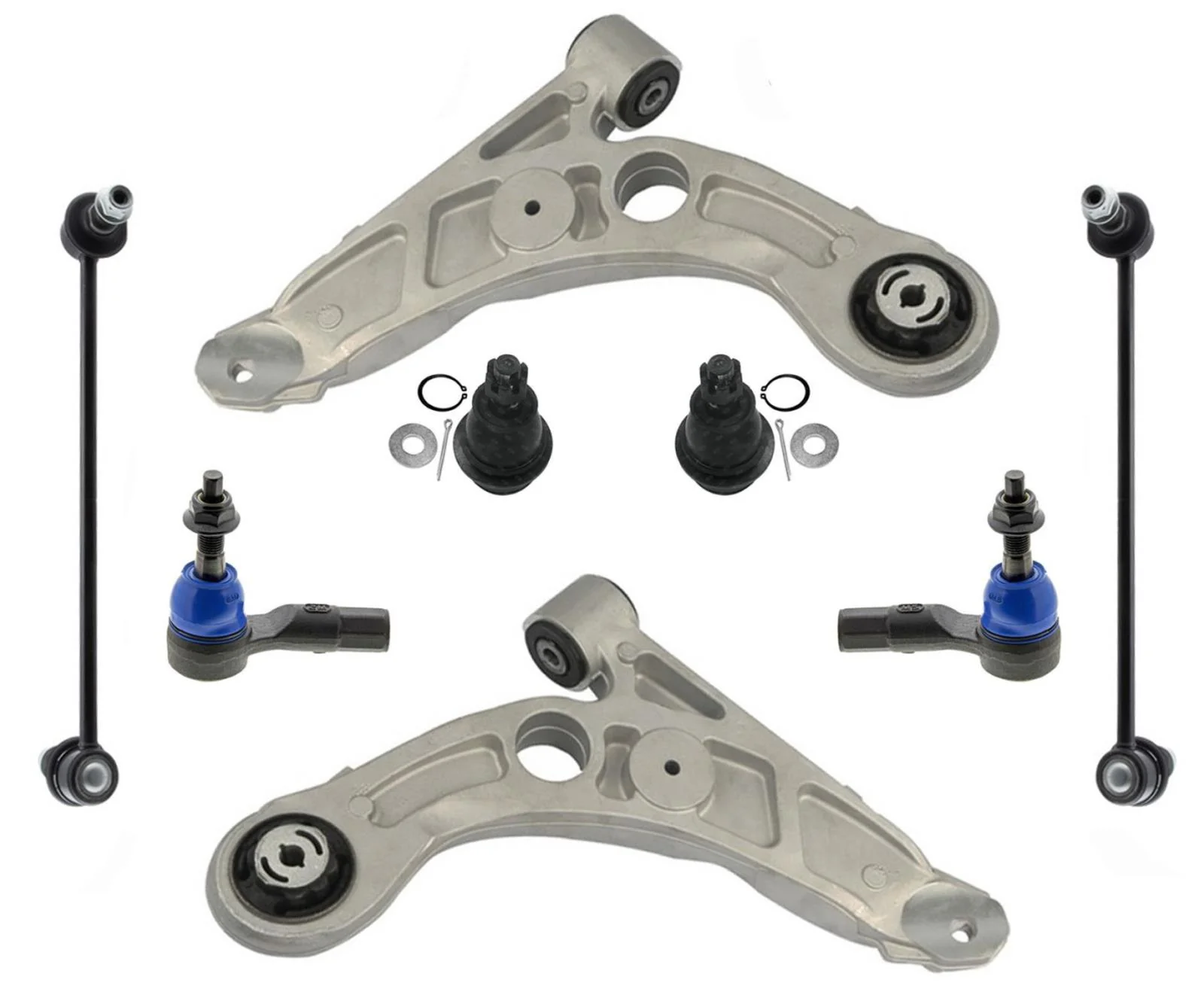 Lower Control Arms Tie Rods & Links For Cherokee 2019-2023 All Wheel Drive