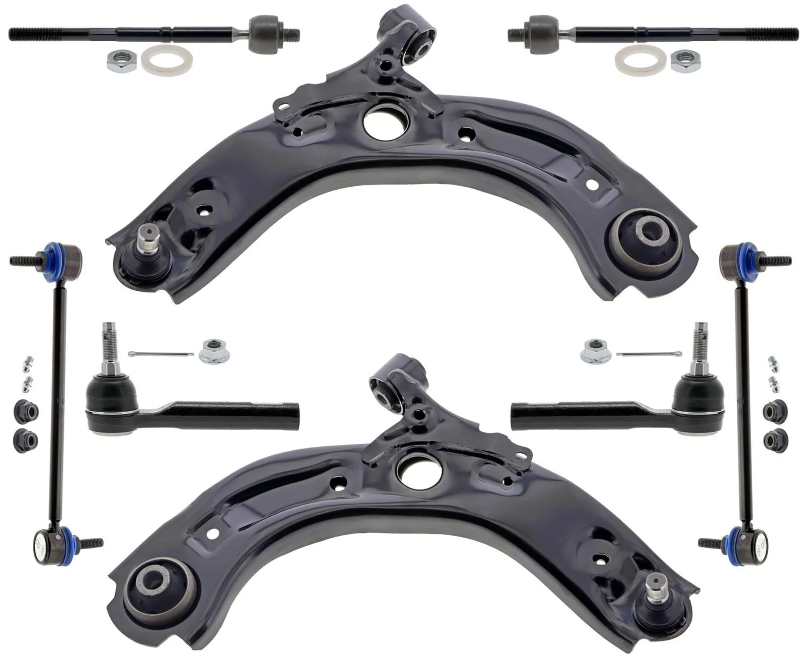 Lower Control Arms W/ Ball Joints Tie Rods & Links For Mazda CX-30 2020 22 2023