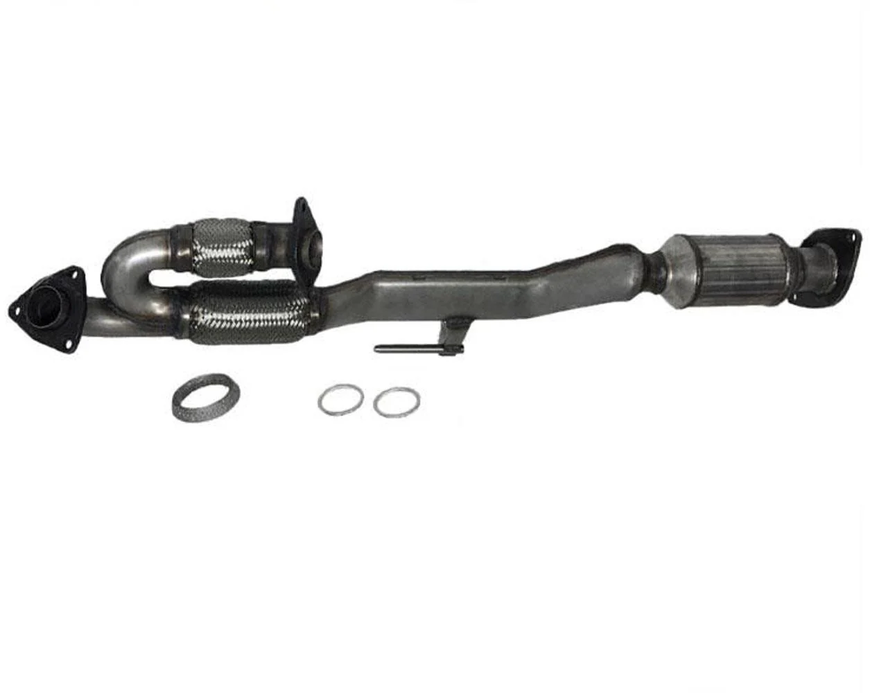 Main Rear Van Catalytic Converter Flex Pipe FitsNissan Quest 3.5L 11-14