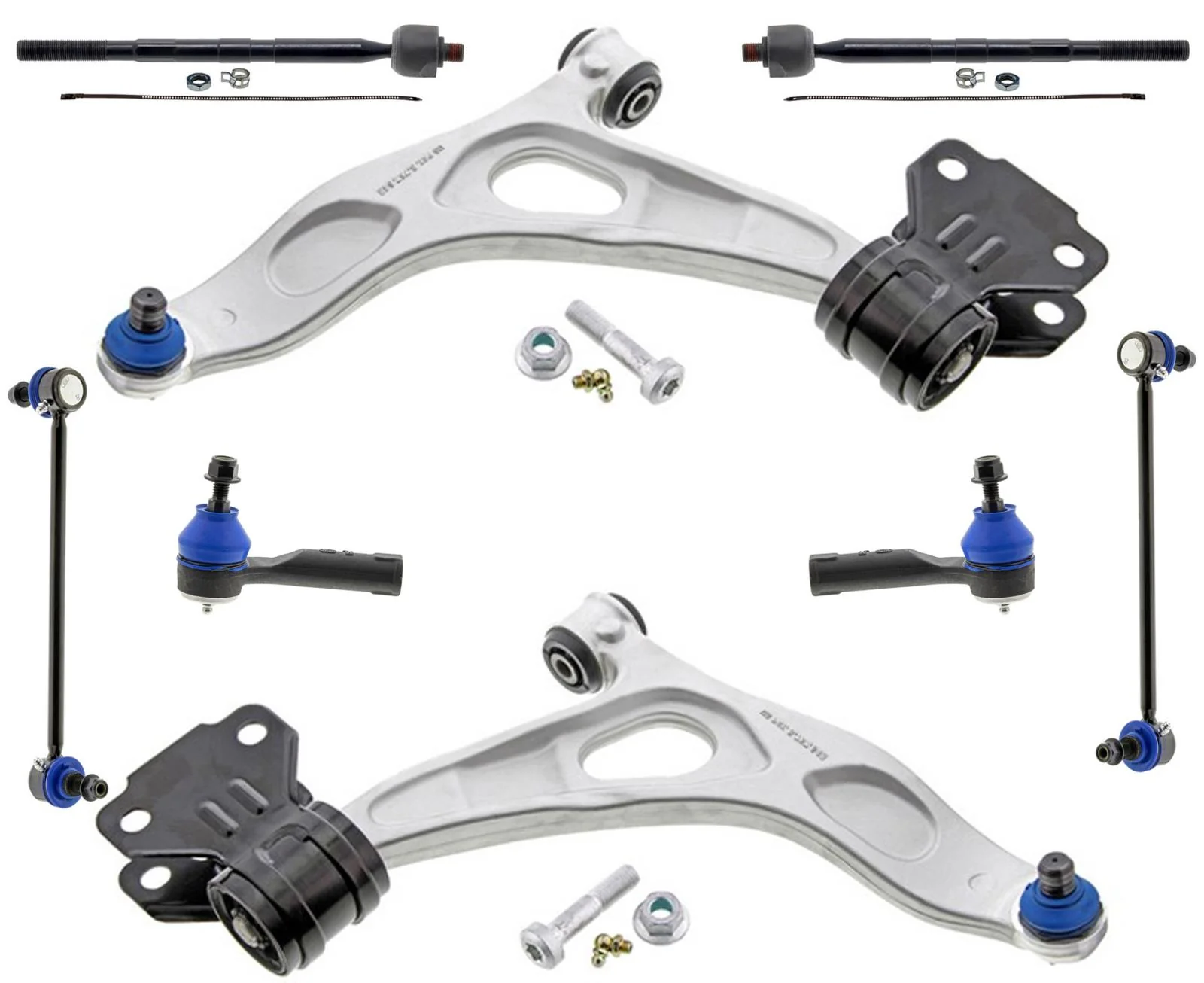 Mevotech Control Arms Tie Rods Links For Transit Connect 20-23 Extended Whlbase